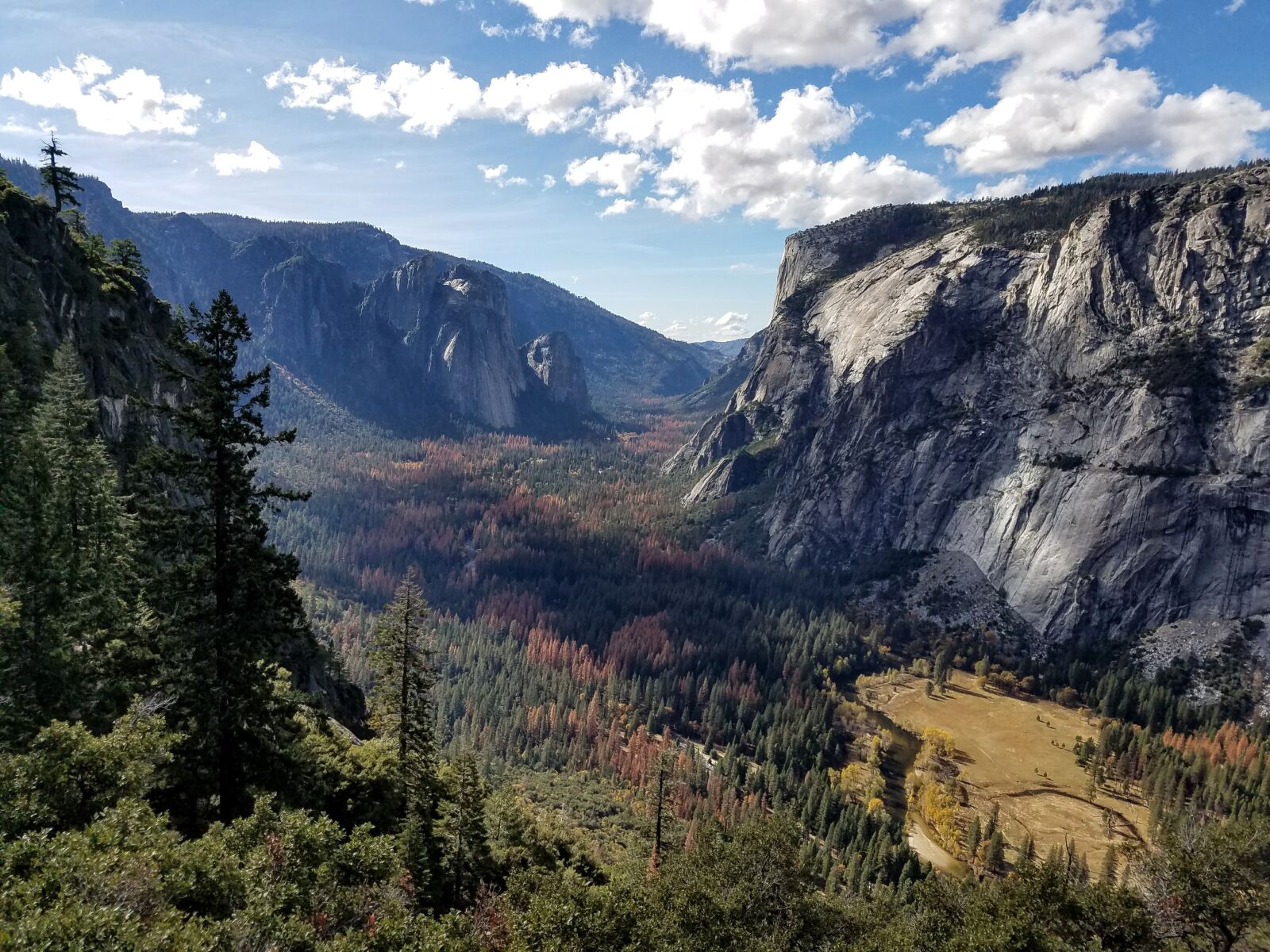 Samsung Galaxy S7 Edge sample photo. Valley, clouds, yosemite photography