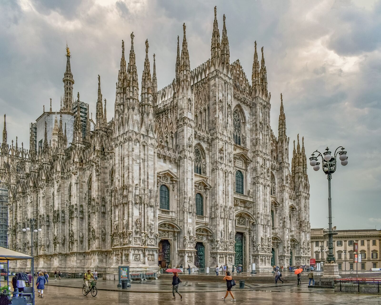 Nikon D3300 sample photo. Italy, milano, duomo square photography