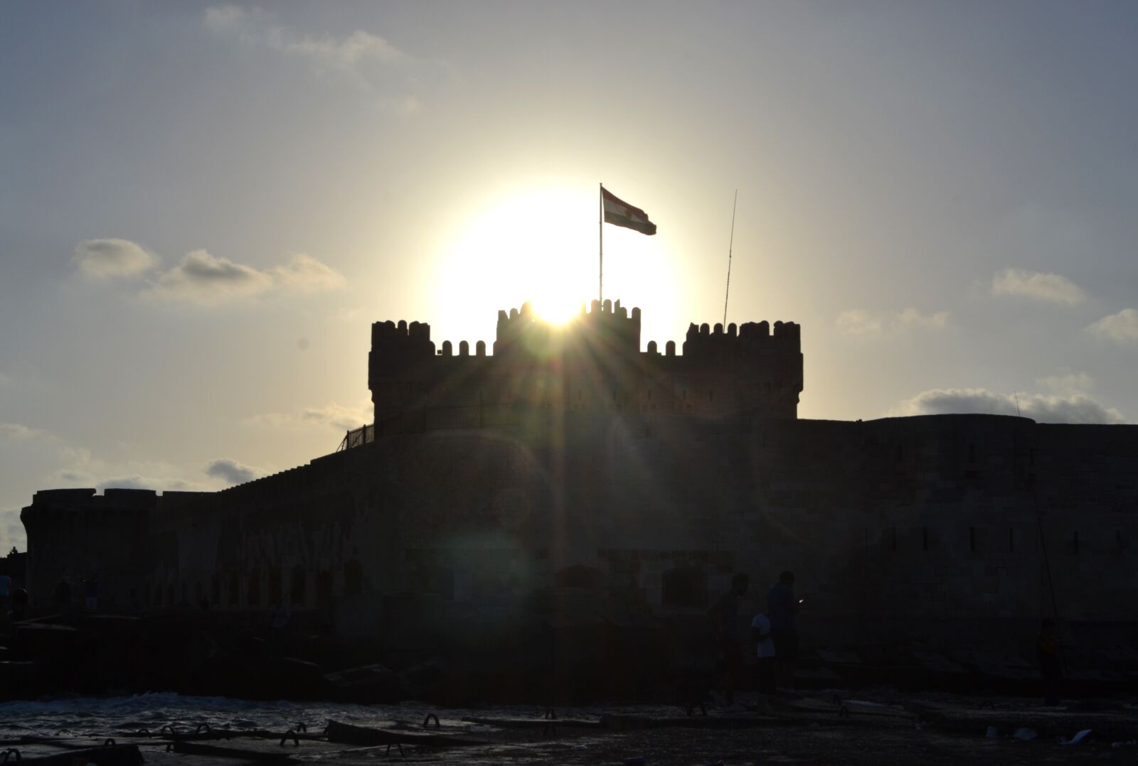 Nikon D3100 sample photo. Castle, alexandria, egypt photography