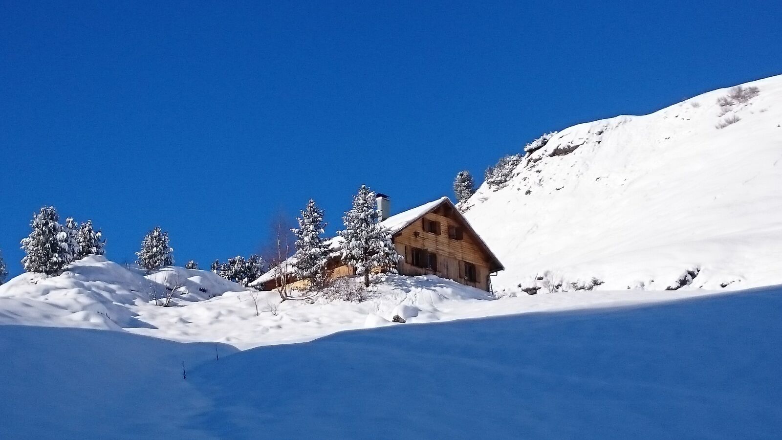 Sony Xperia Z1 Compact sample photo. Alpine, snow, mountains photography