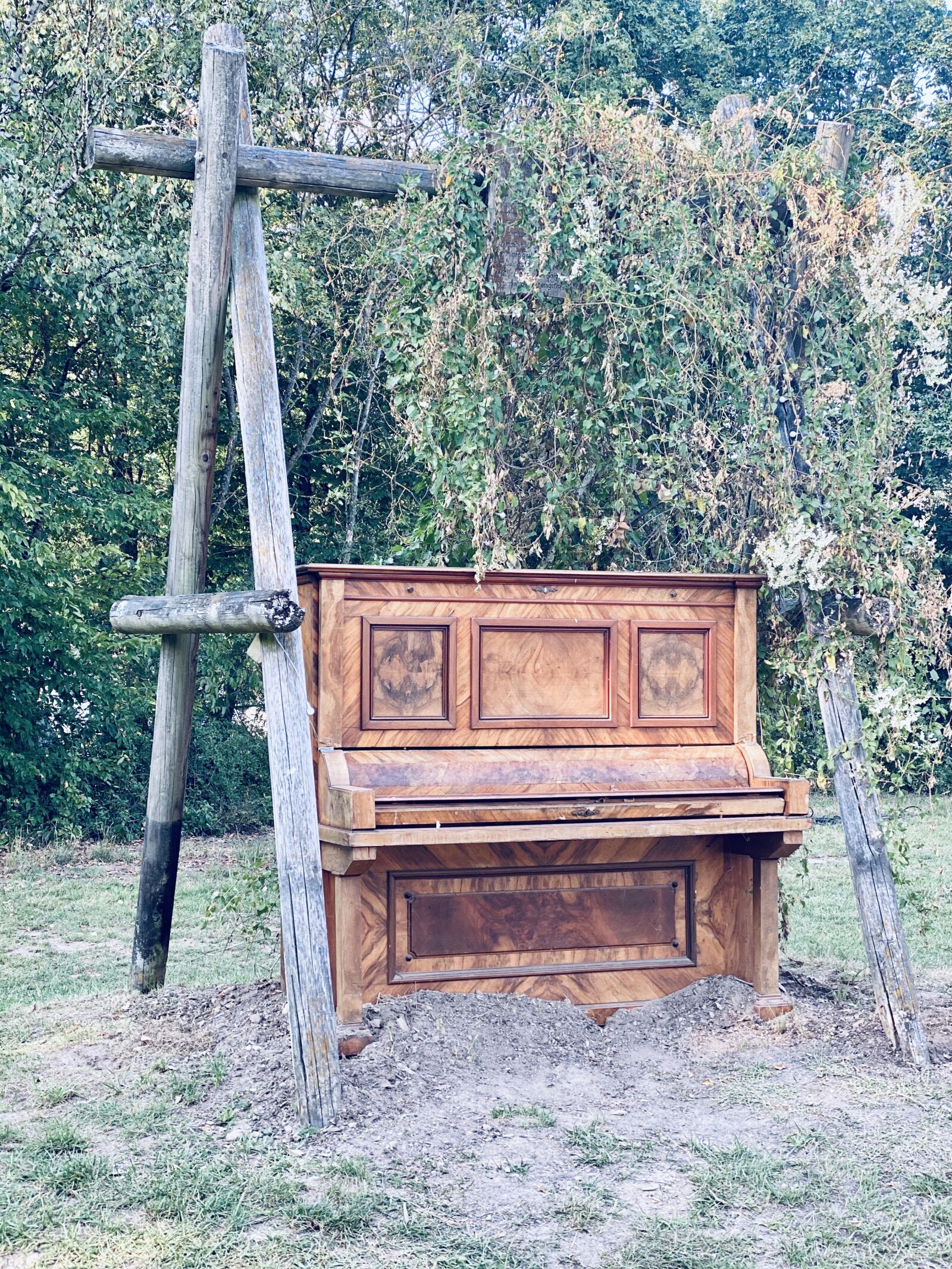 Apple iPhone 11 Pro Max sample photo. Piano, nature, music photography