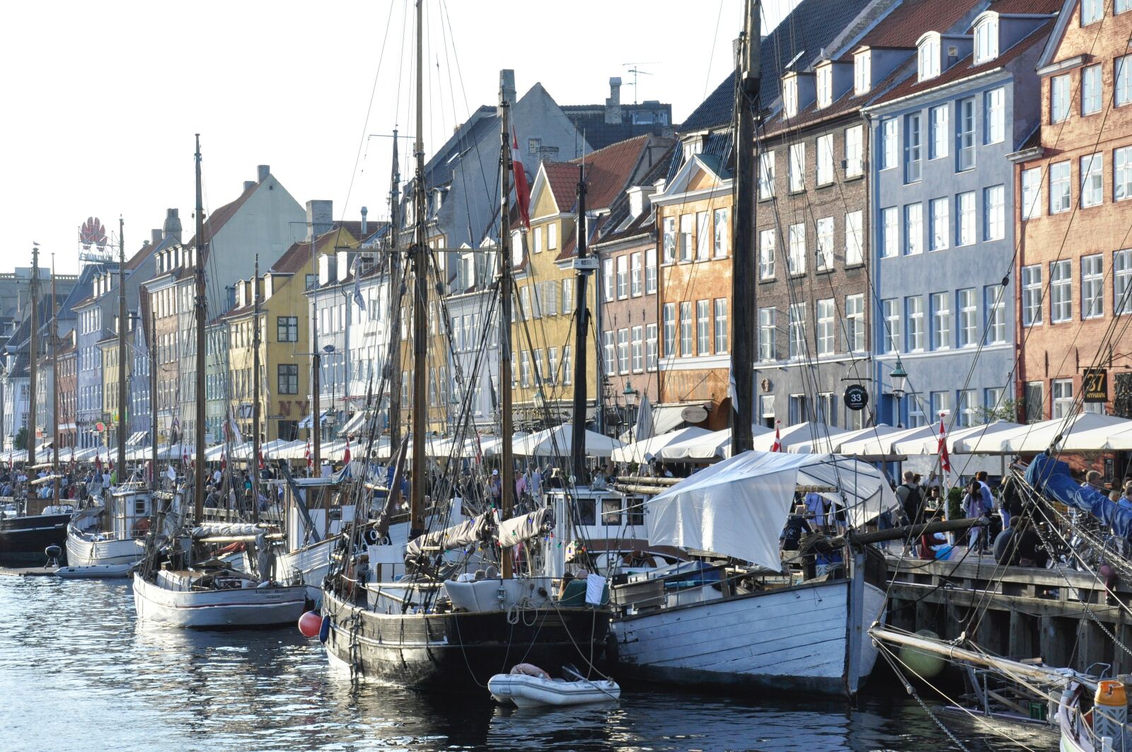 Nikon D90 sample photo. Copenhagen, new port, port photography