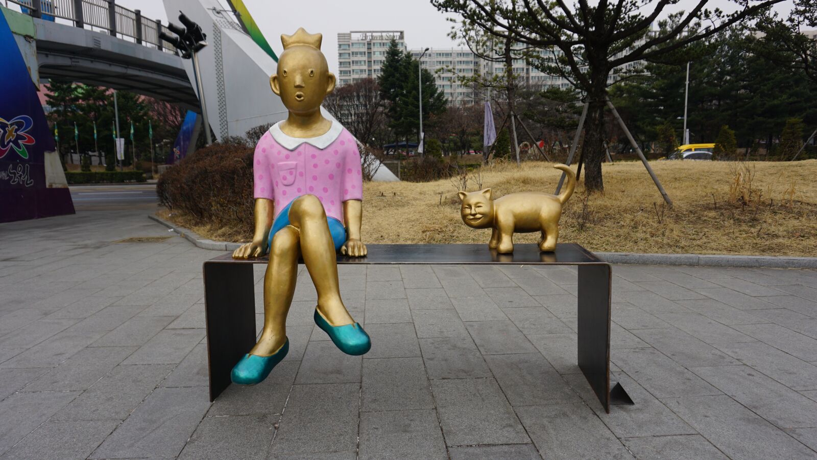 Sony a6000 sample photo. Sculpture, park, works of photography