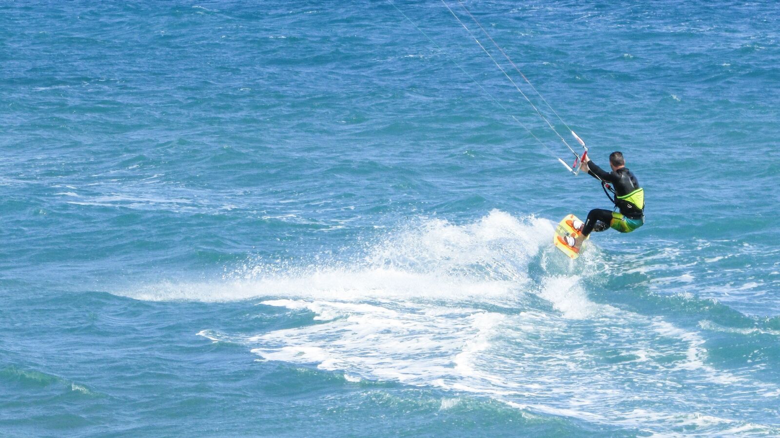 Canon PowerShot SX400 IS sample photo. Kite, surf, sport photography