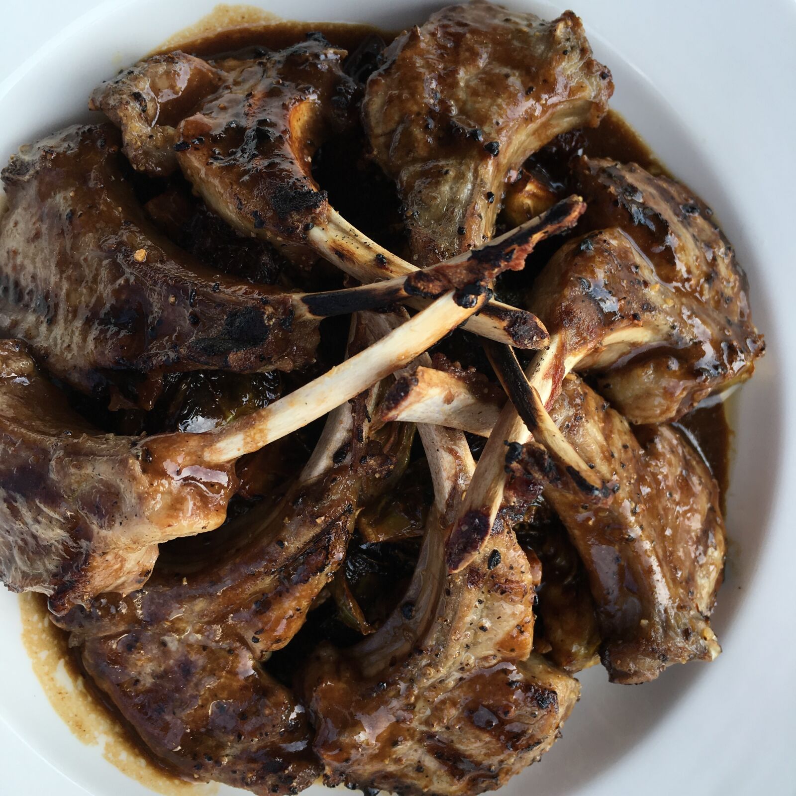 Apple iPhone 6s sample photo. Lamb chops, chops, lamb photography