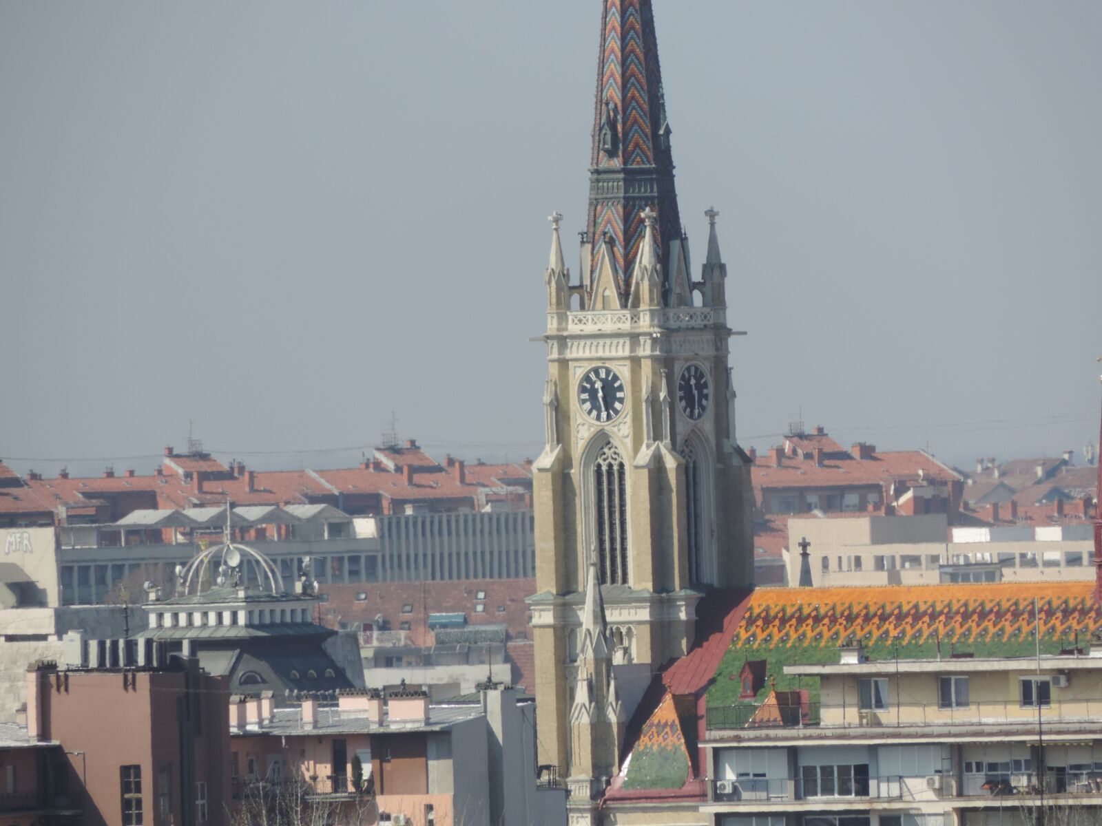 Nikon Coolpix P520 sample photo. Church tower, downtown, landmark photography