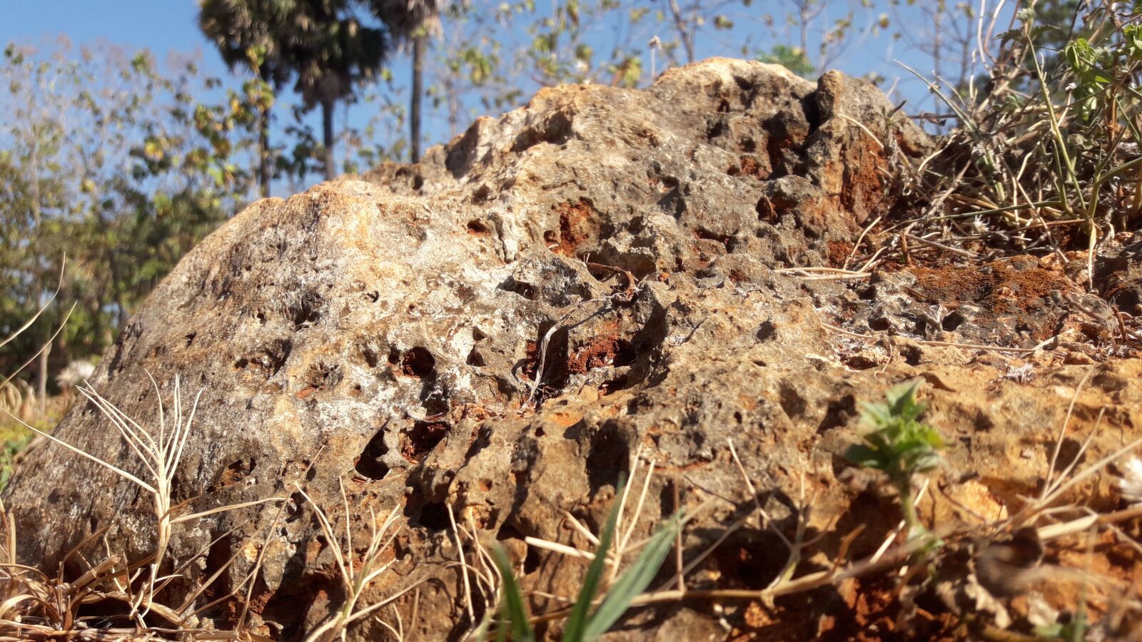 Samsung Galaxy J7 Neo sample photo. Hill, stone, nature photography