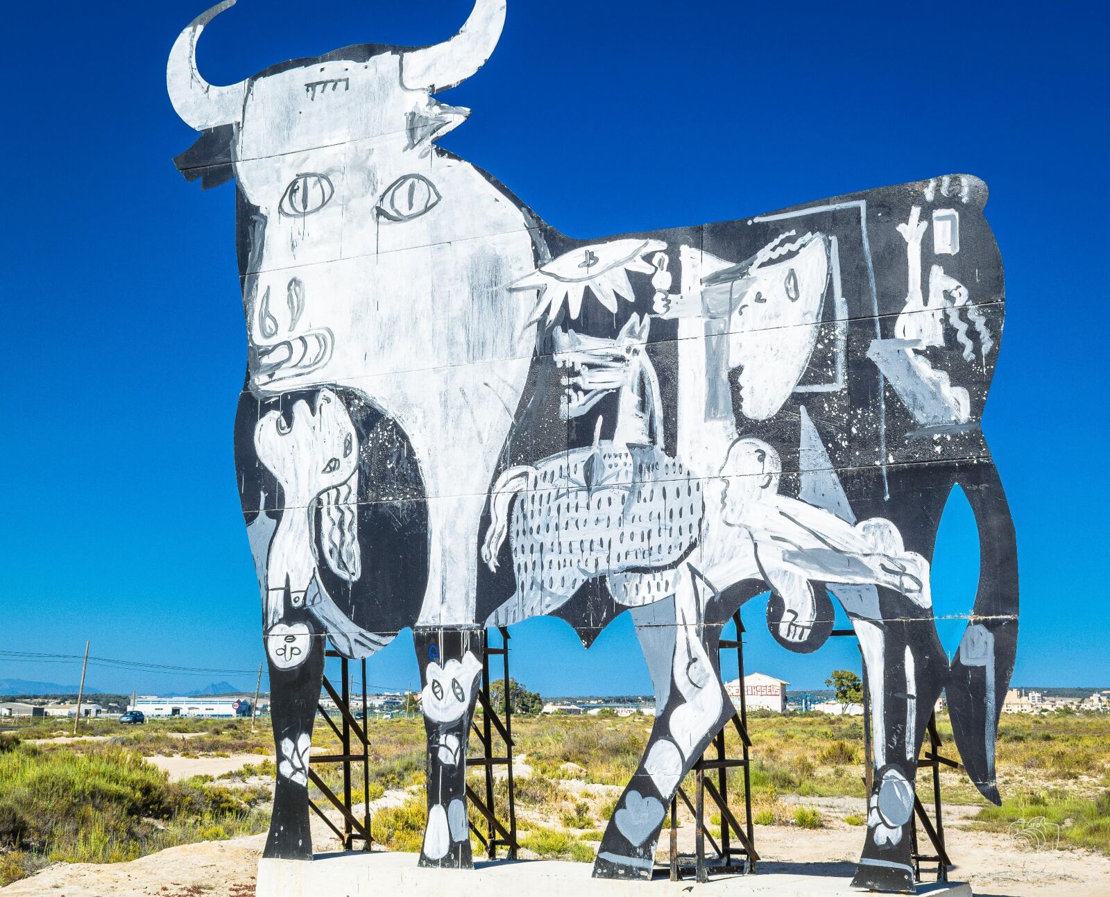 Nikon D5200 sample photo. Toro, picasso, graffiti photography