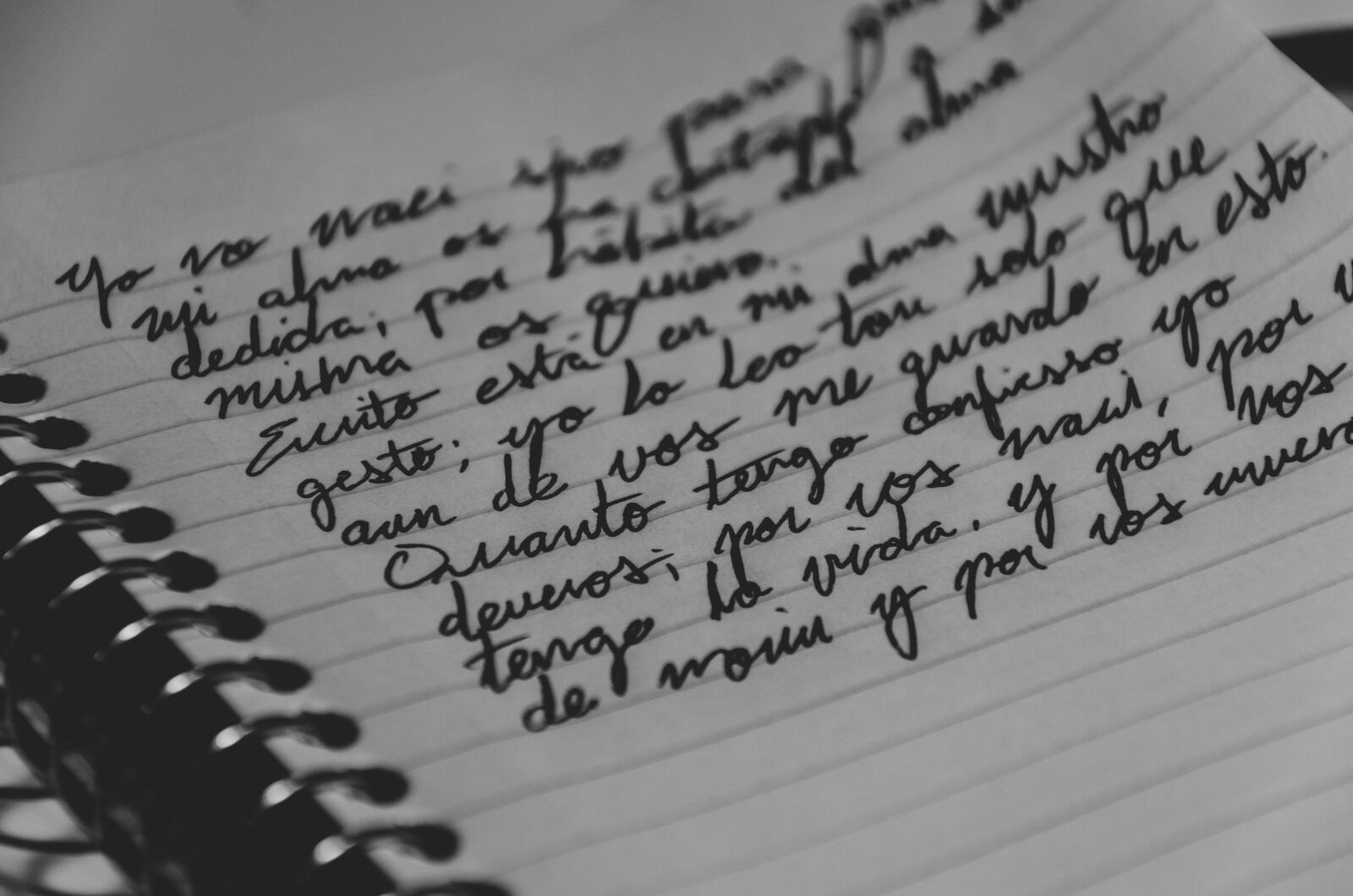 Nikon D5100 sample photo. Writing, spanish, cursive photography