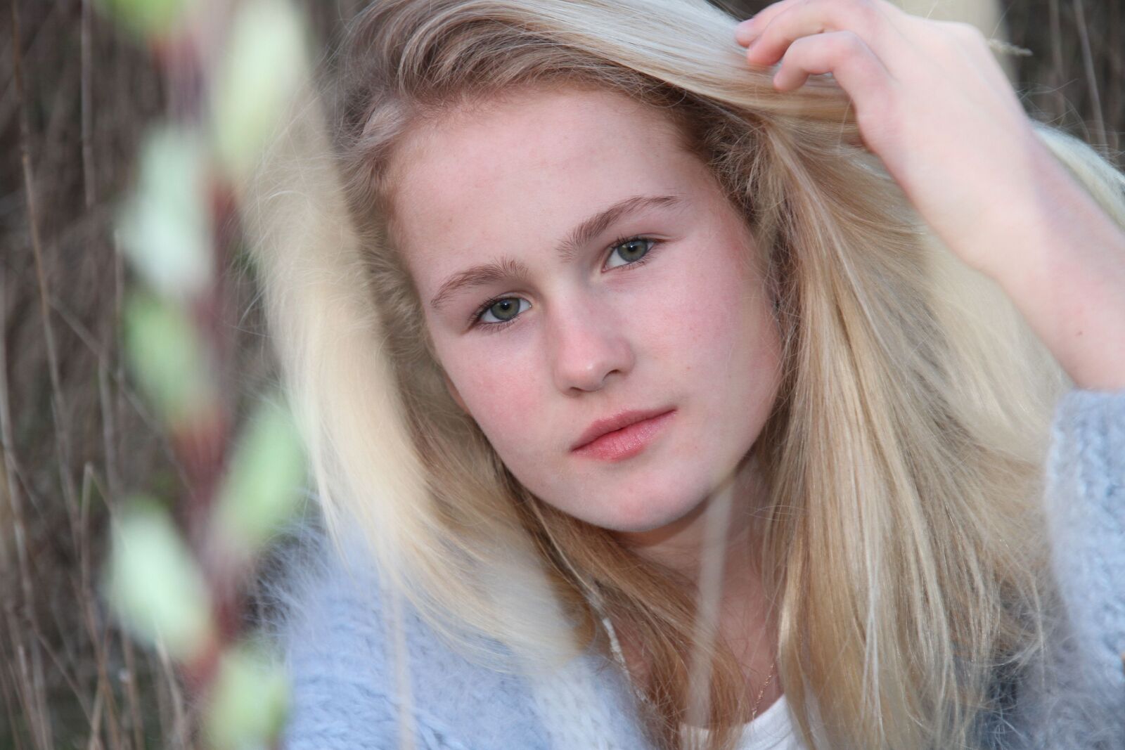 Canon EOS 7D sample photo. Girl, blonde, nice photography
