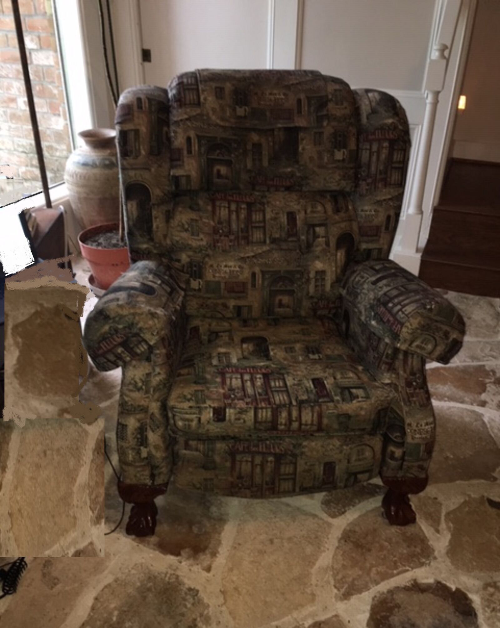 Apple iPhone 6s sample photo. Chair, lounge chair, reading photography