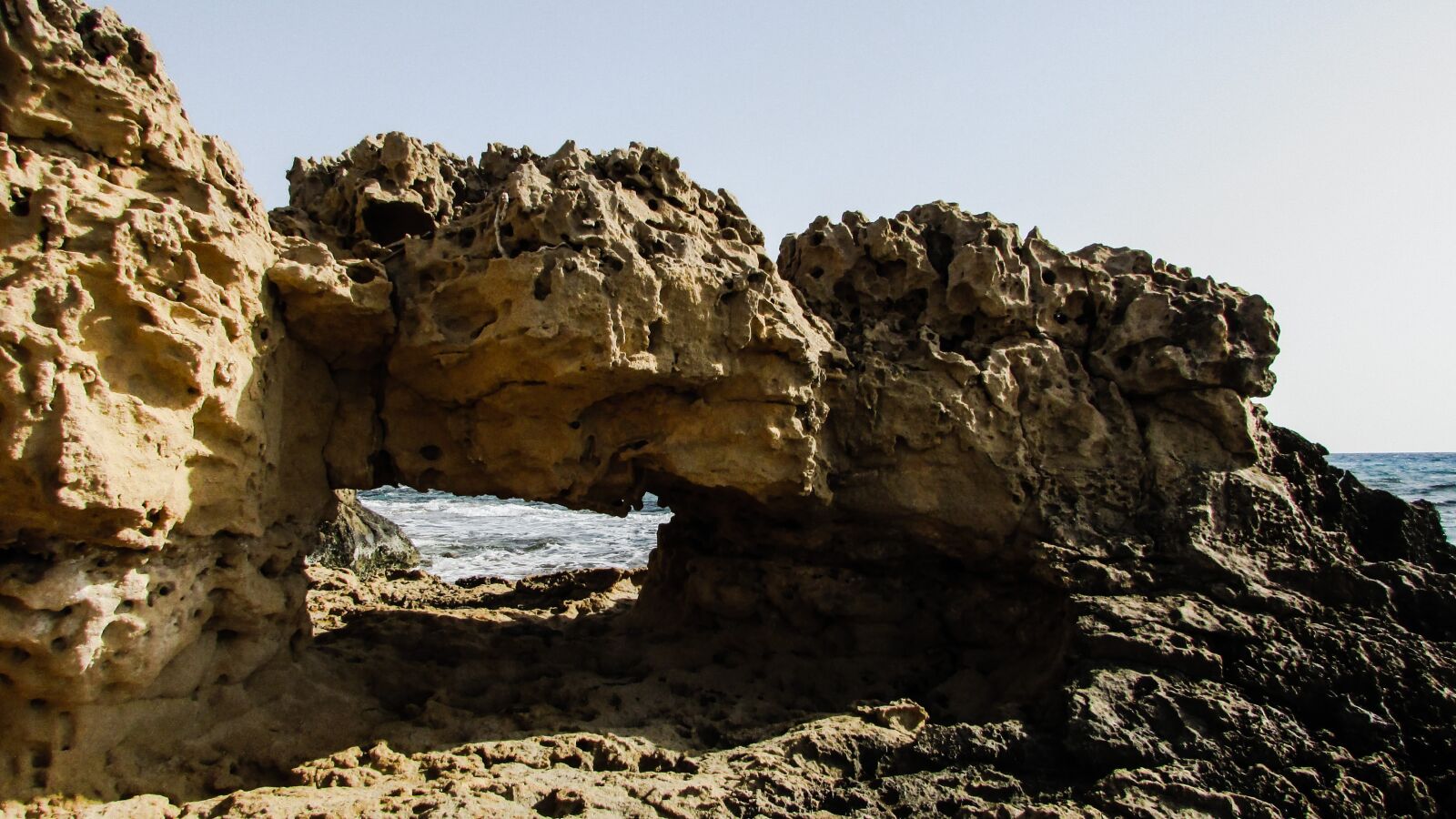 Canon PowerShot SX400 IS sample photo. Cyprus, ayia napa, rock photography