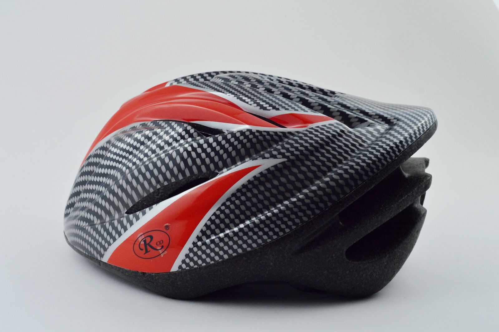 Nikon D3200 sample photo. Helmet, bike, sport photography
