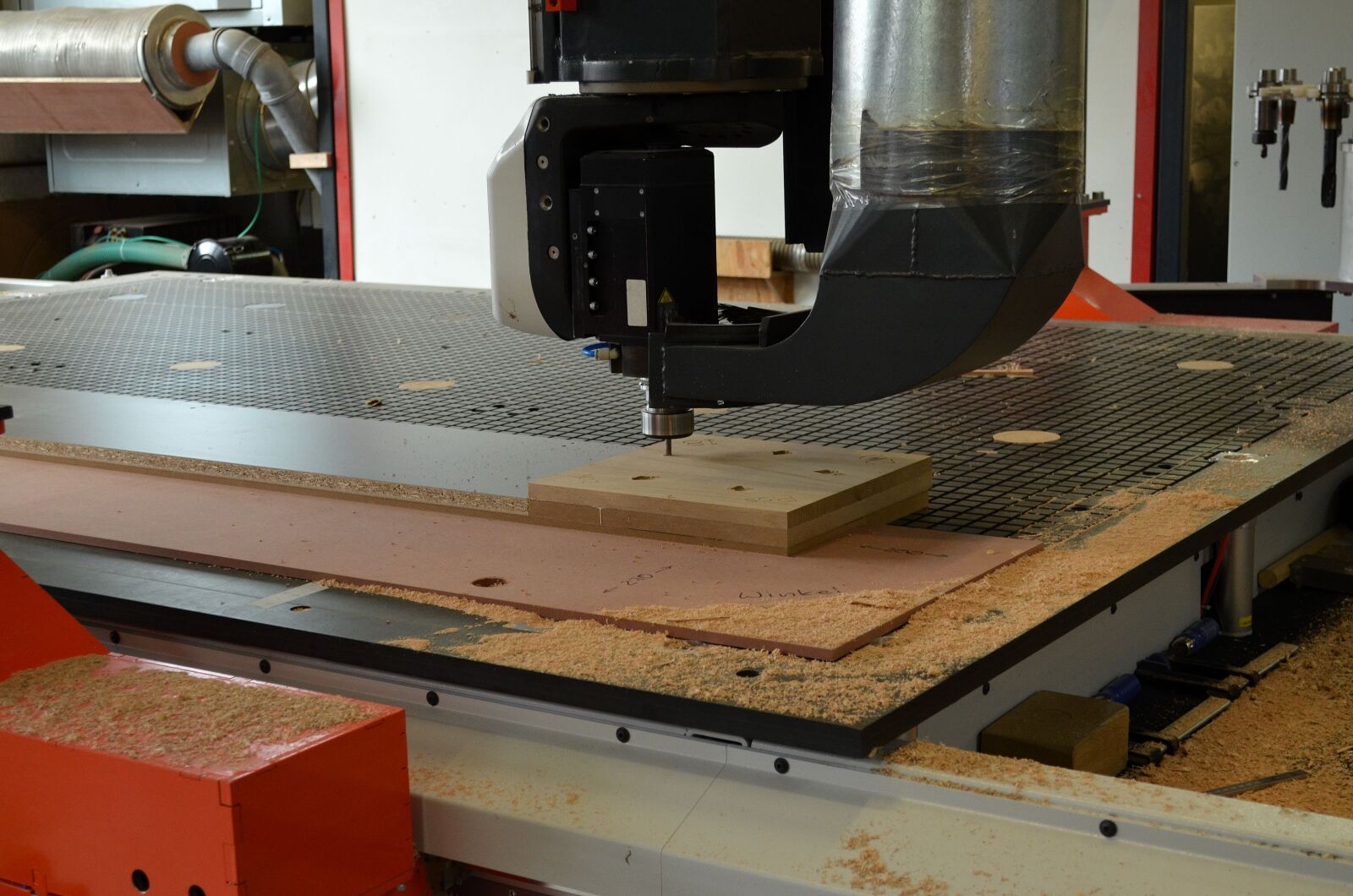 Nikon D5100 sample photo. Joinery, carpenter, machine photography
