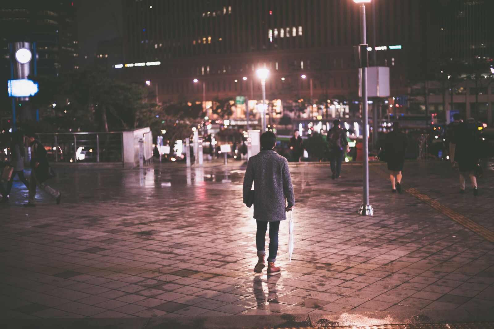 Nikon D700 sample photo. Cbd, work, night view photography