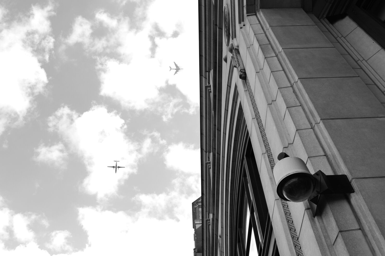 Nikon D3100 sample photo. Planes, city, building photography