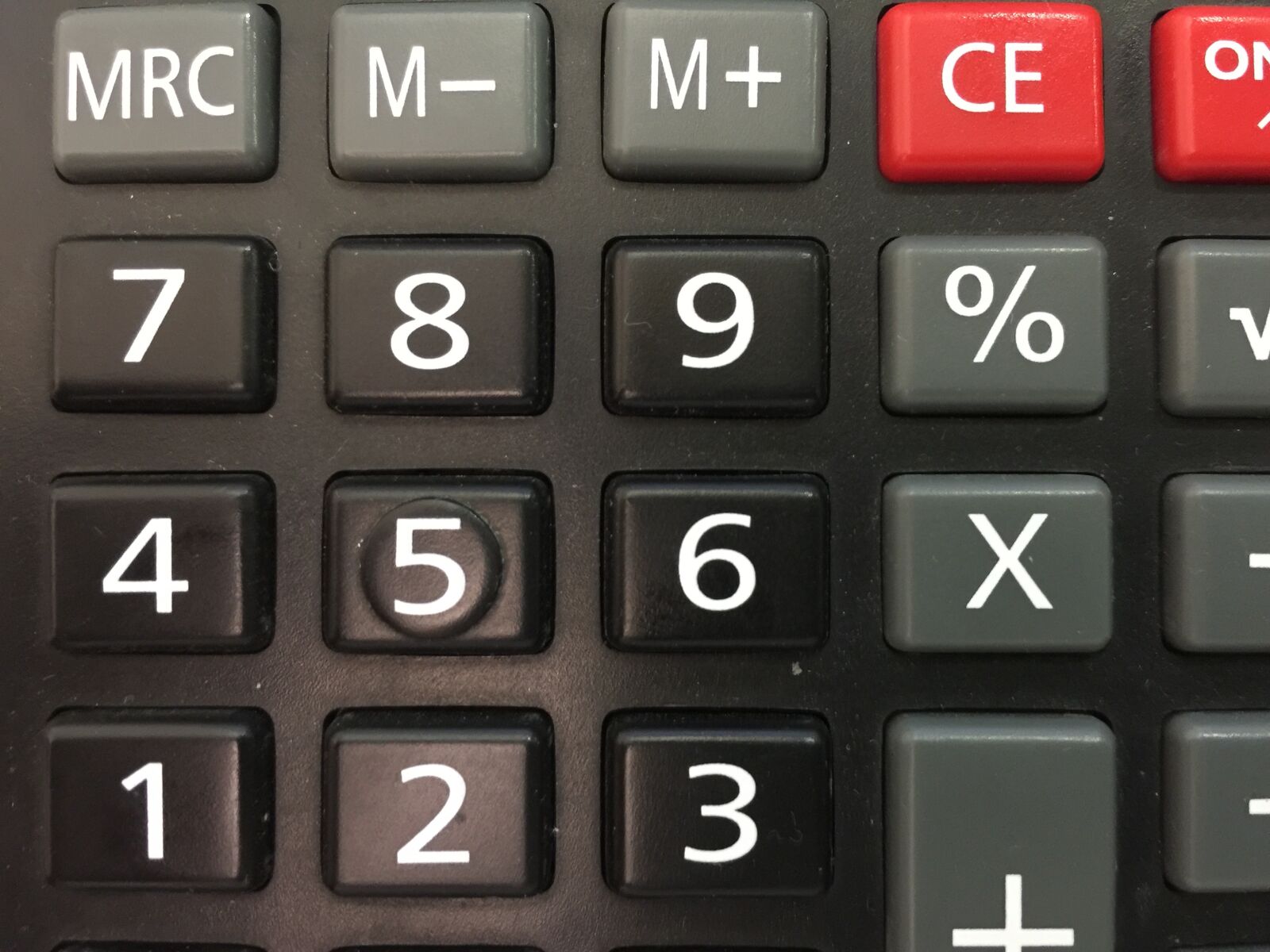 iPhone 6 Plus back camera 4.15mm f/2.2 sample photo. One, calculator, black photography