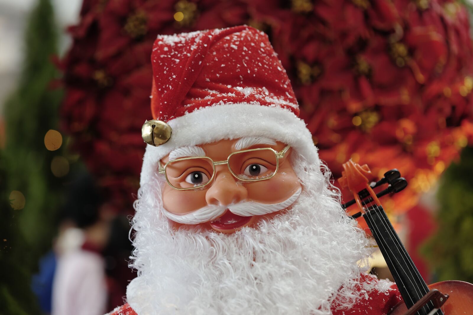 Canon EOS 5D Mark II sample photo. Christmas, santa, red photography