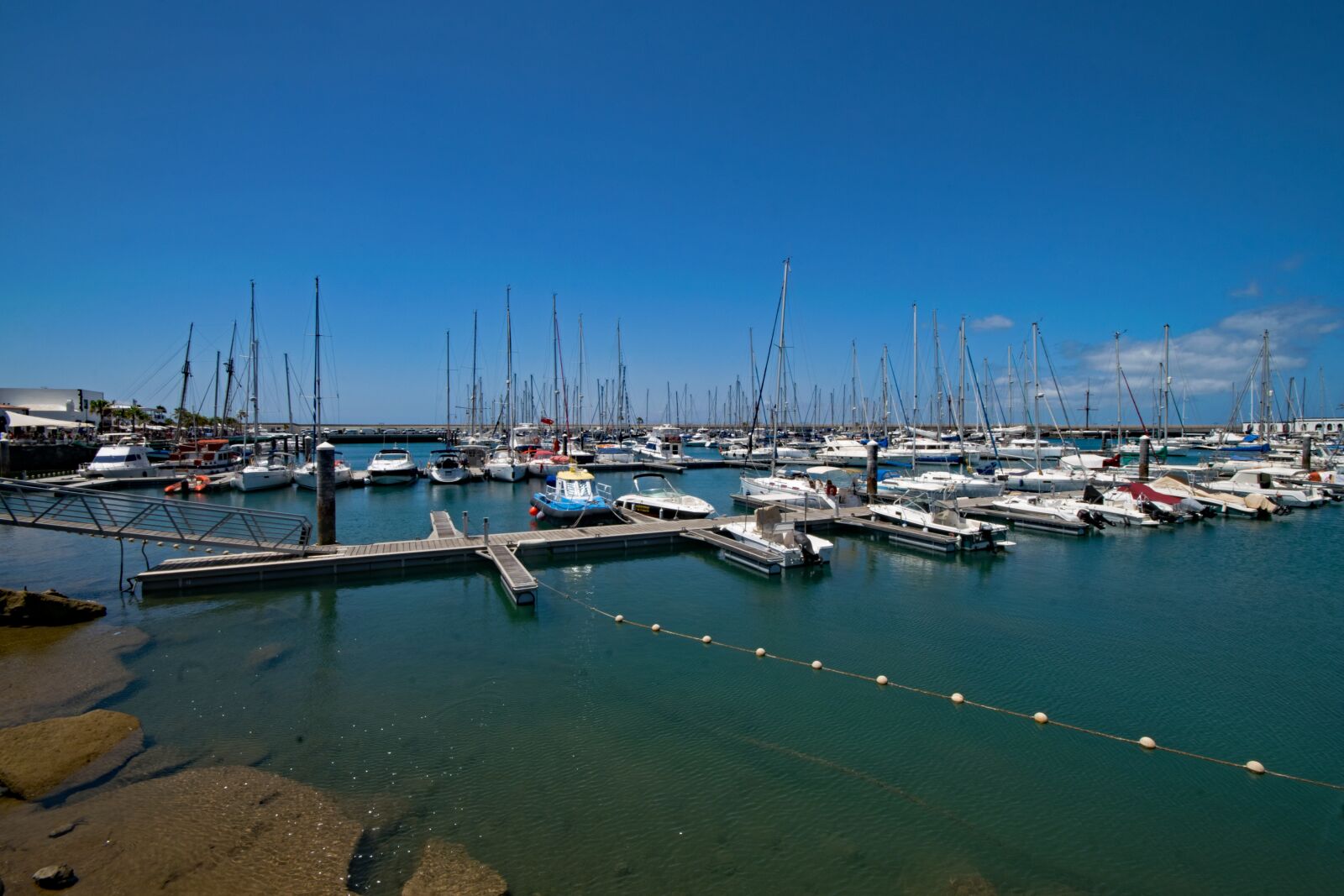 Nikon D5300 sample photo. Marina rubicon, marina, yacht photography