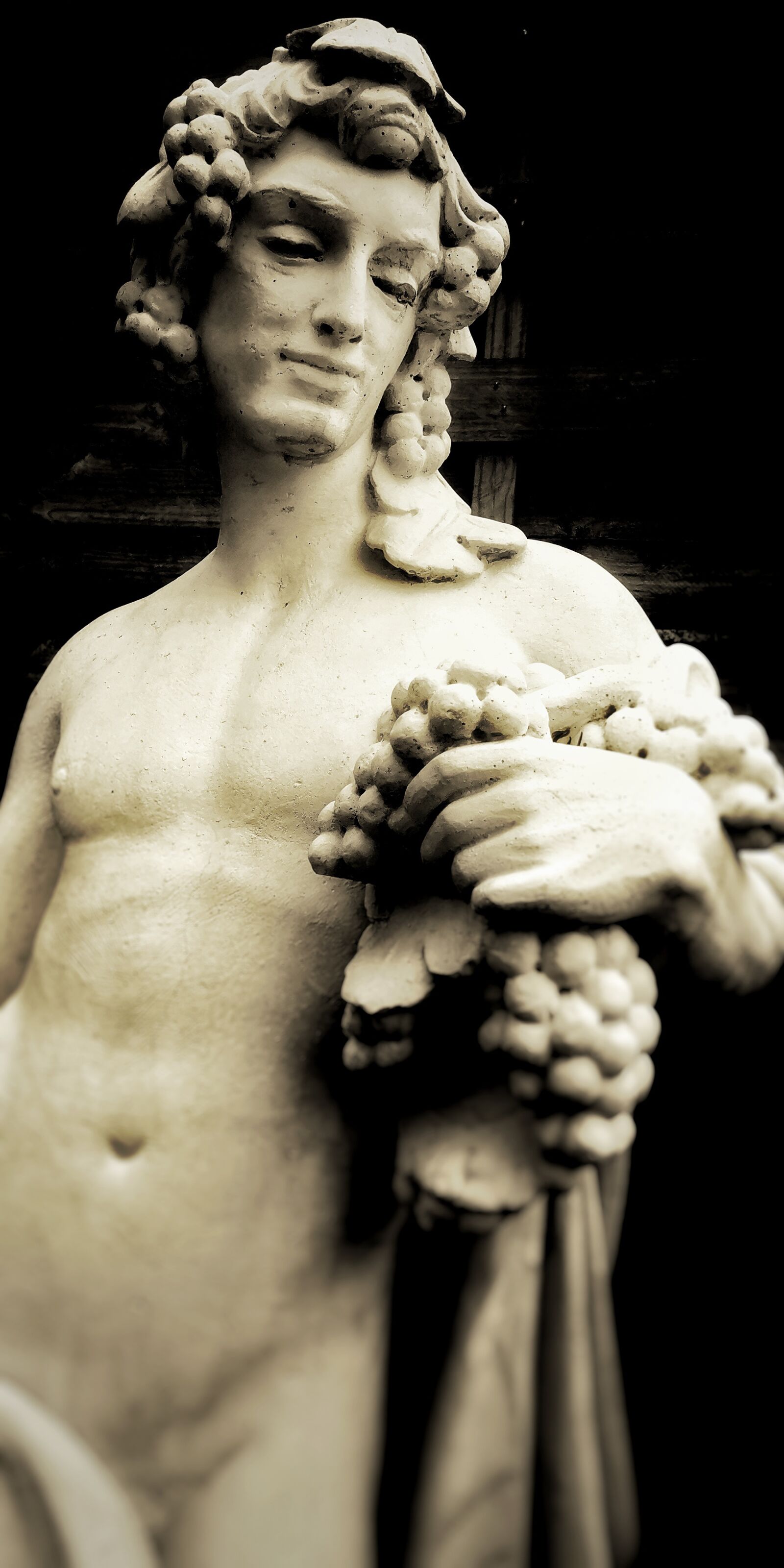 HUAWEI P20 sample photo. Statue, wine, roman photography