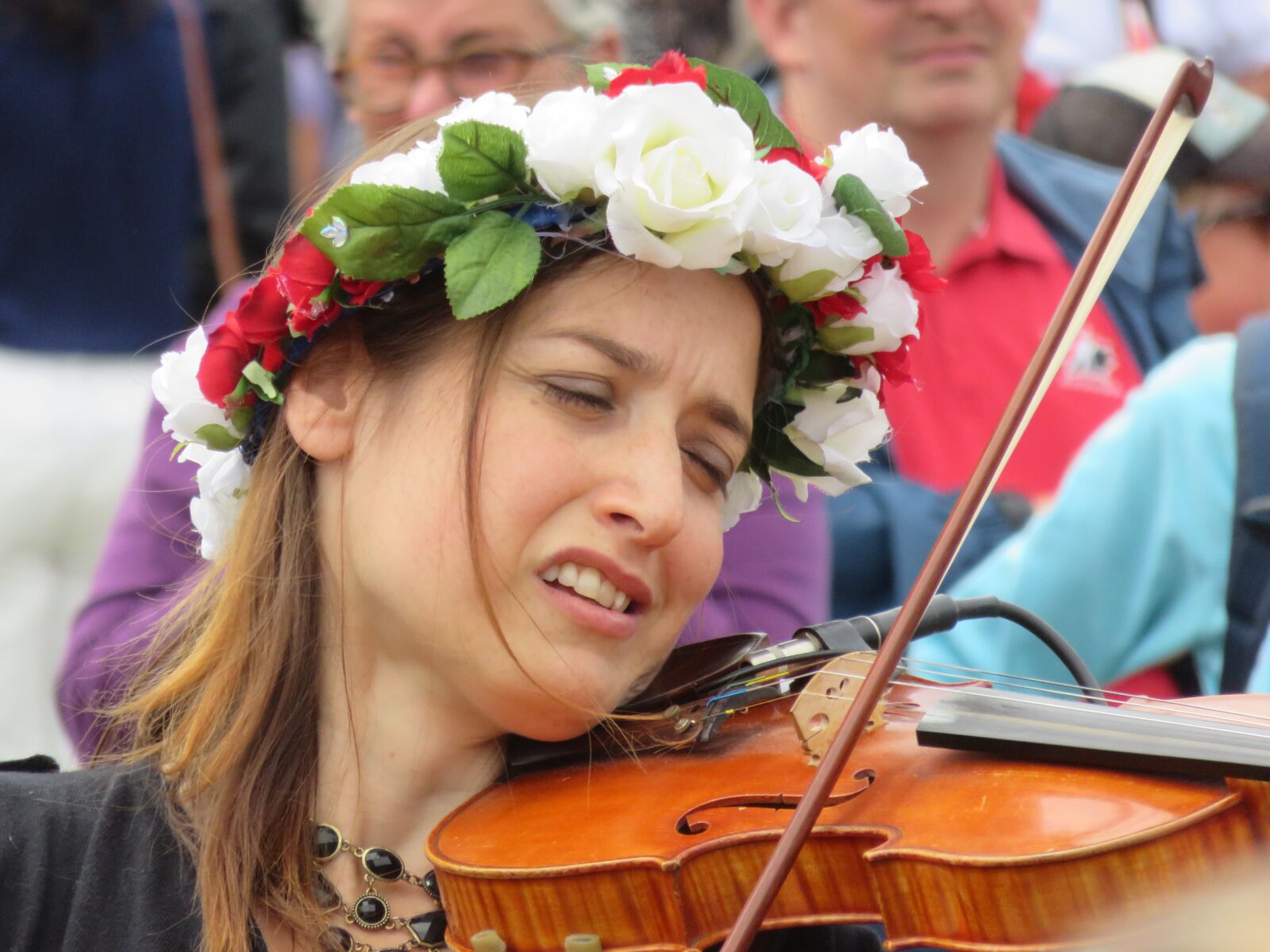 Canon PowerShot SX710 HS sample photo. Violin, festival, joy photography