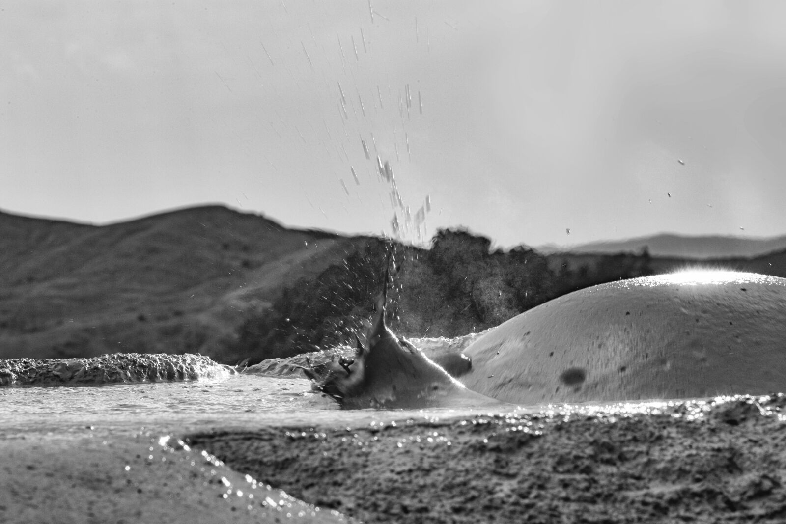 Canon EOS 6D sample photo. Mud vulcano, romania, lanscape photography