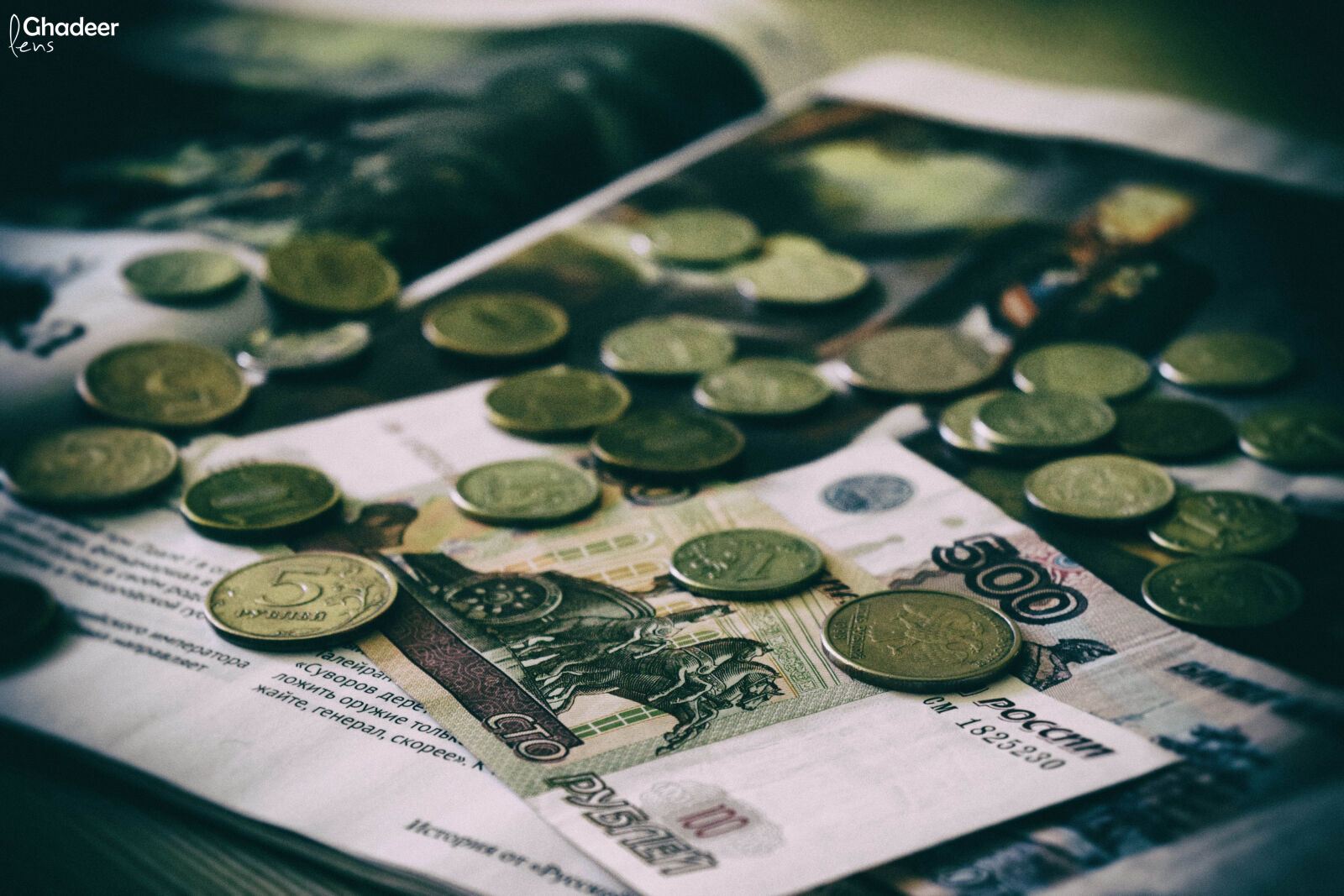 Nikon D5300 sample photo. Desk, magazine, money, paper photography