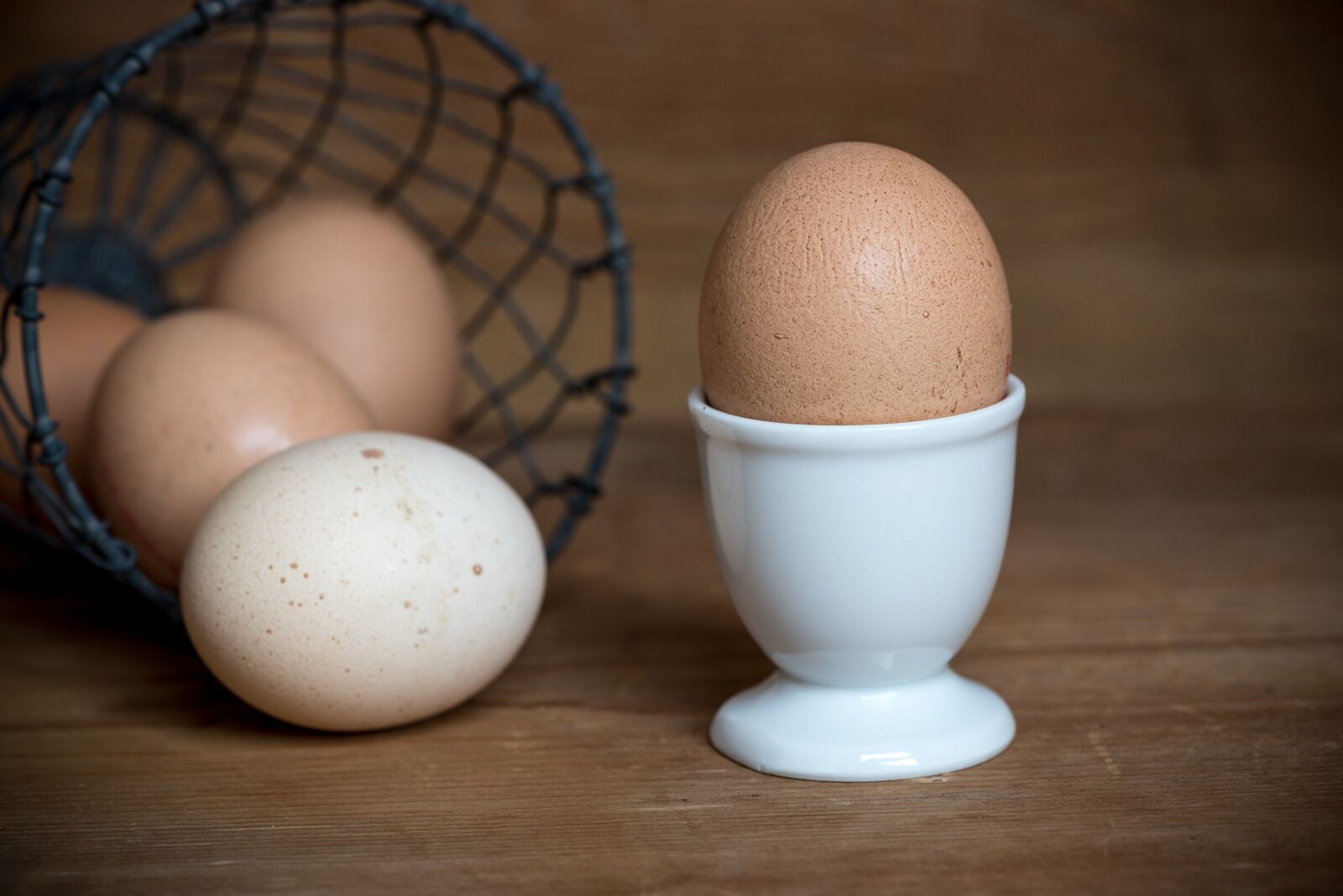 Nikon D750 sample photo. Egg, hen's egg, brown photography