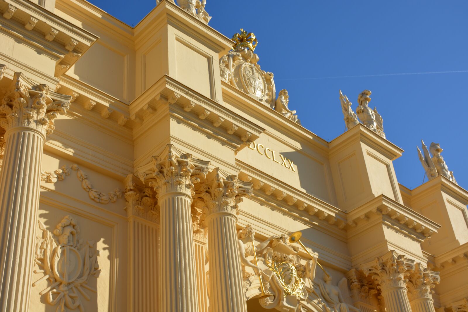 Nikon D5200 sample photo. Brandenburg gate, detail, potsdam photography