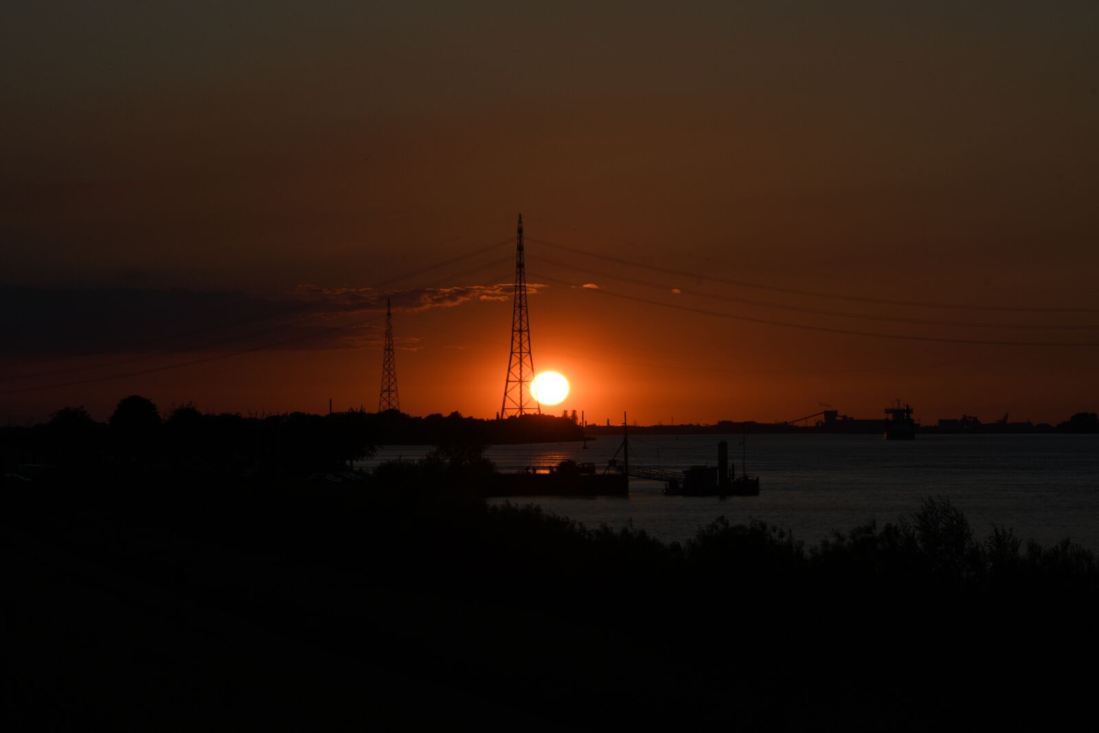 Nikon D7500 sample photo. Sunset, sky, towern photography