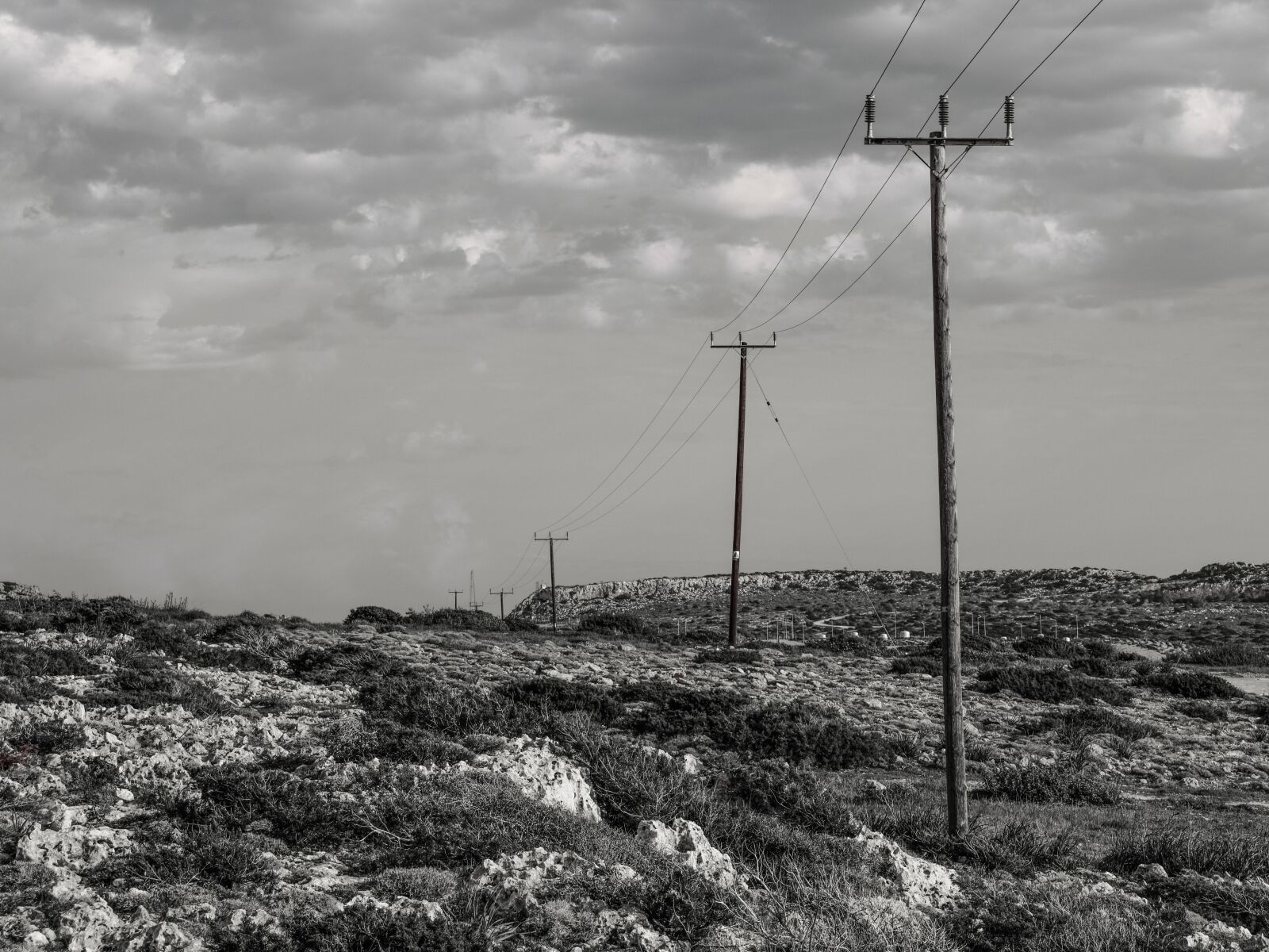 Nikon D3300 sample photo. Pole, telephone, line photography