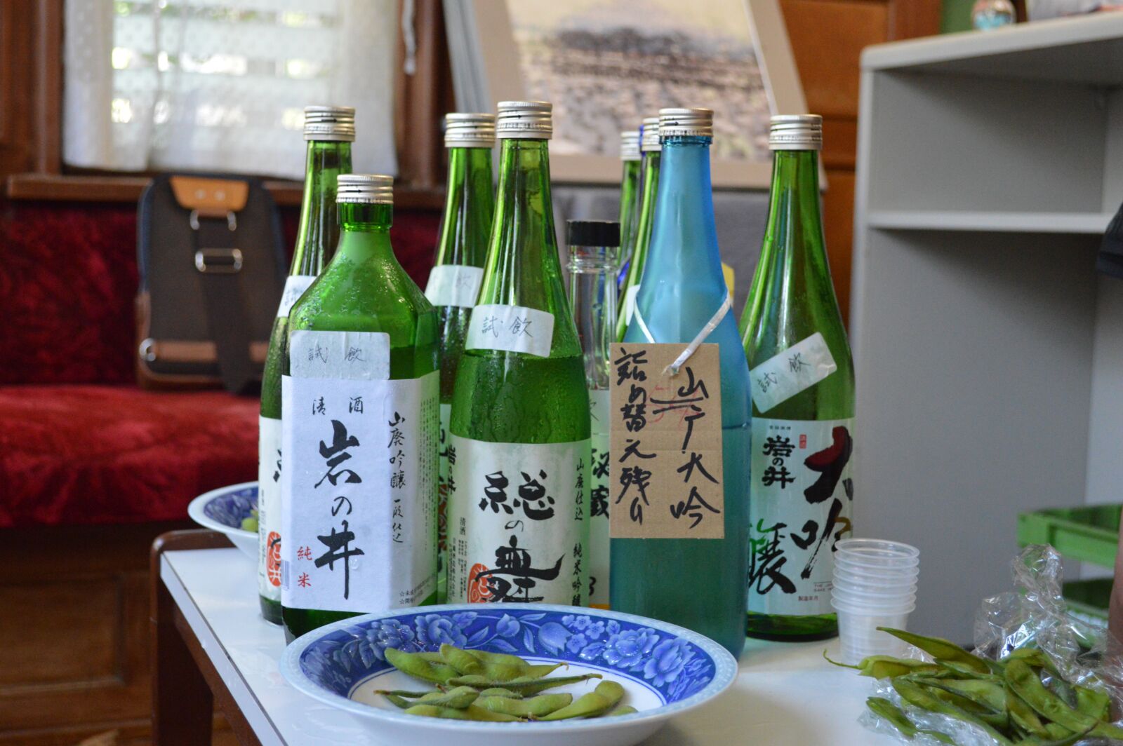 Nikon D3200 sample photo. Sake, japan, alcohol photography