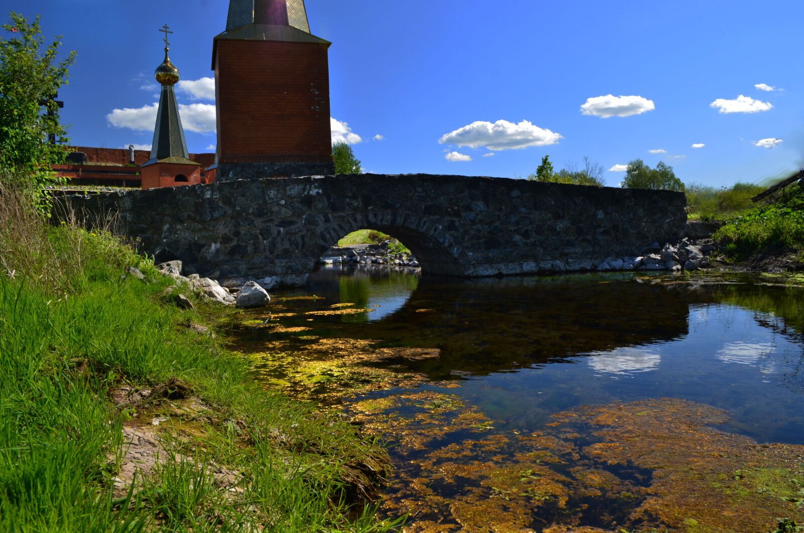 Nikon D5100 sample photo. Water, creek, bridge photography