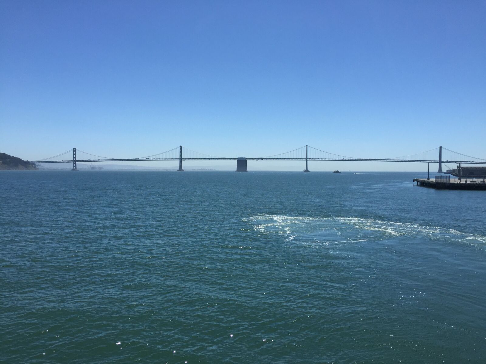 Apple iPhone 6 sample photo. Bay bridge, san francisco photography