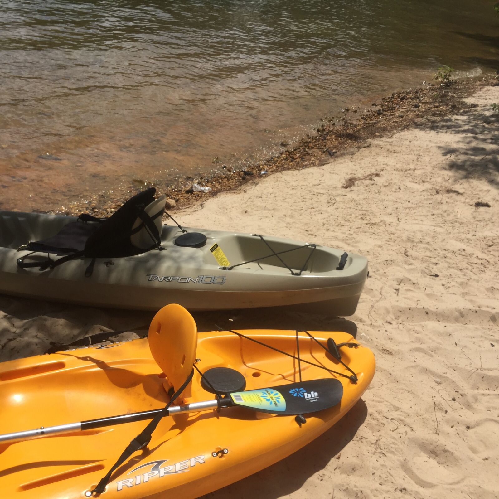 Apple iPhone 6 sample photo. Kayak, lake, summer photography