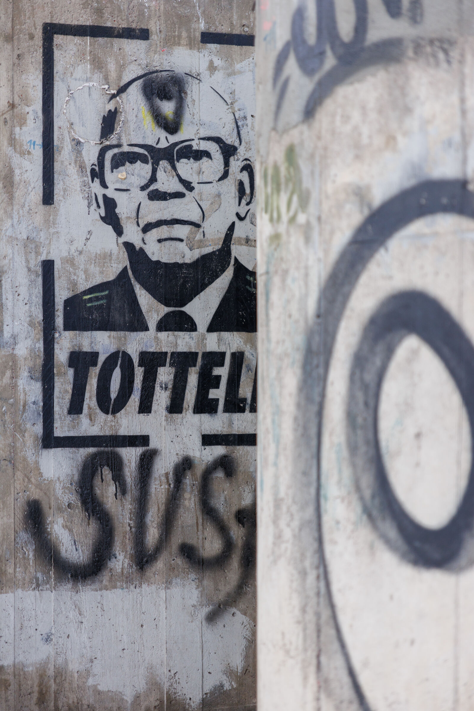 Canon EOS R7 sample photo. Obey graffiti photography