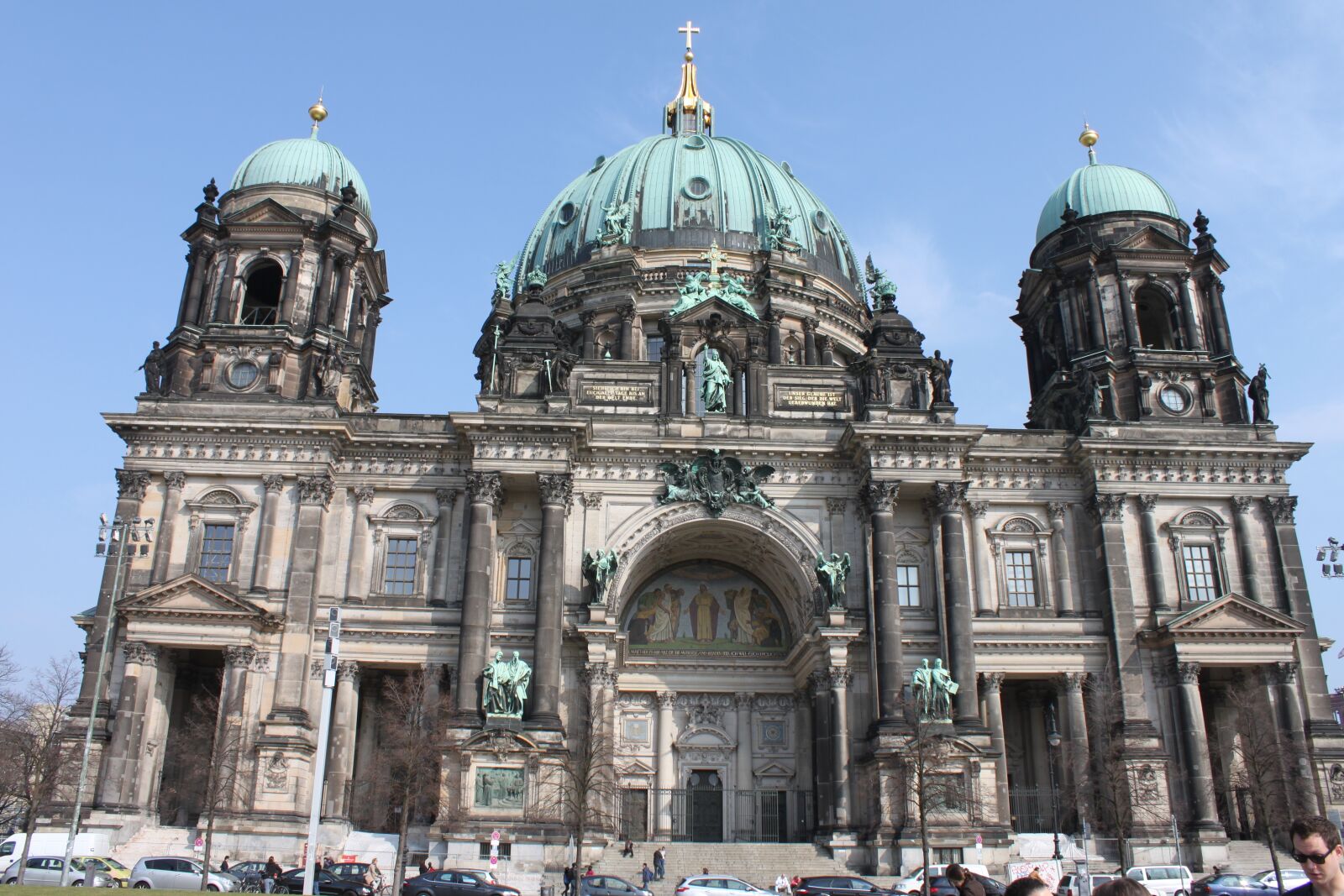 Canon EOS 500D (EOS Rebel T1i / EOS Kiss X3) sample photo. Berlin cathedral, historic building photography