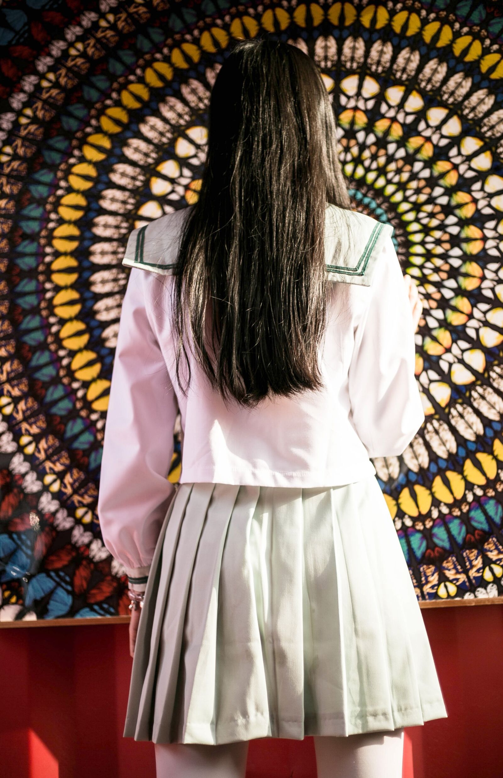 Canon EF 50mm F1.8 II sample photo. Model, twins exhibition, shenzhen photography