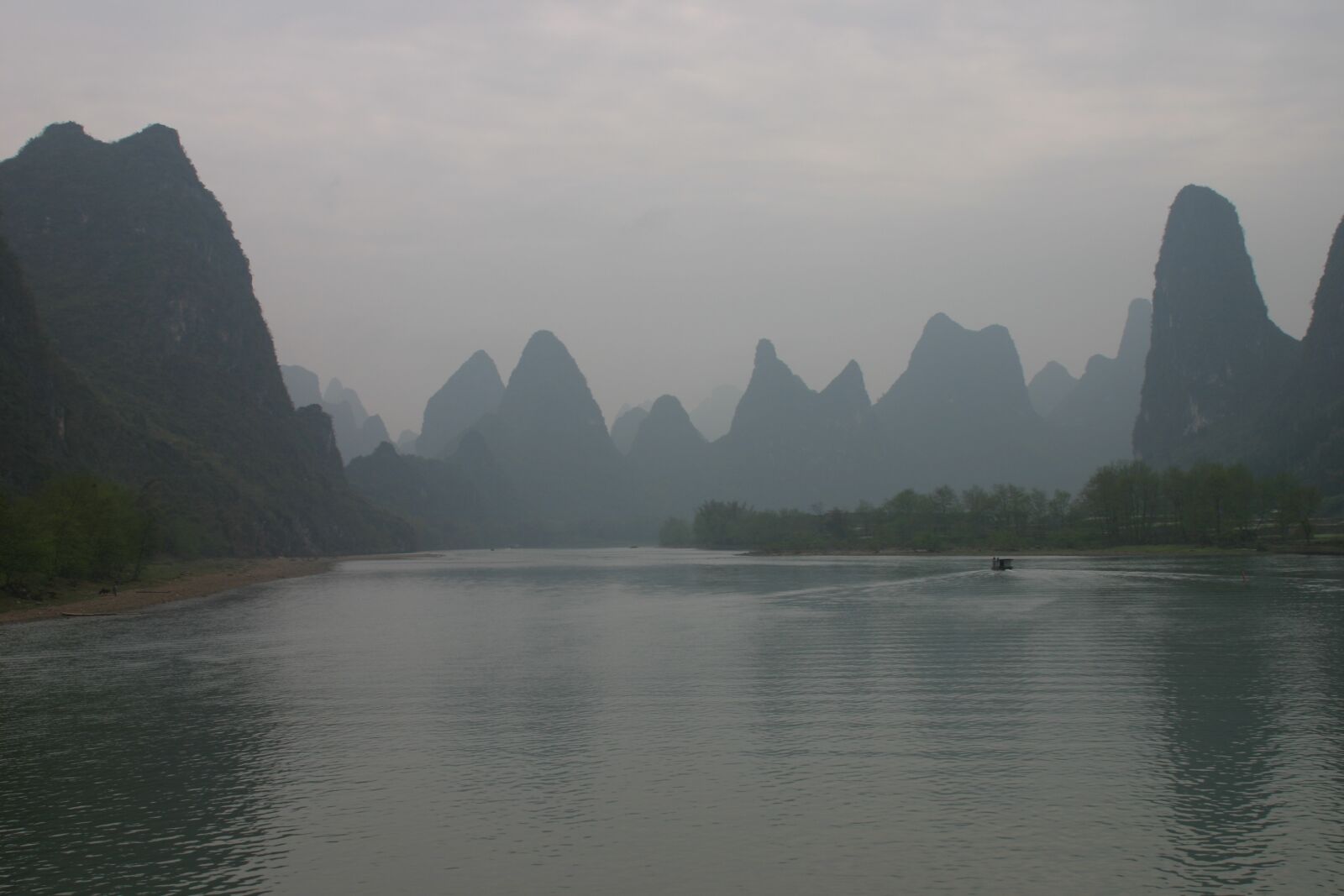 Canon EOS 10D sample photo. China, guilin, river landscape photography
