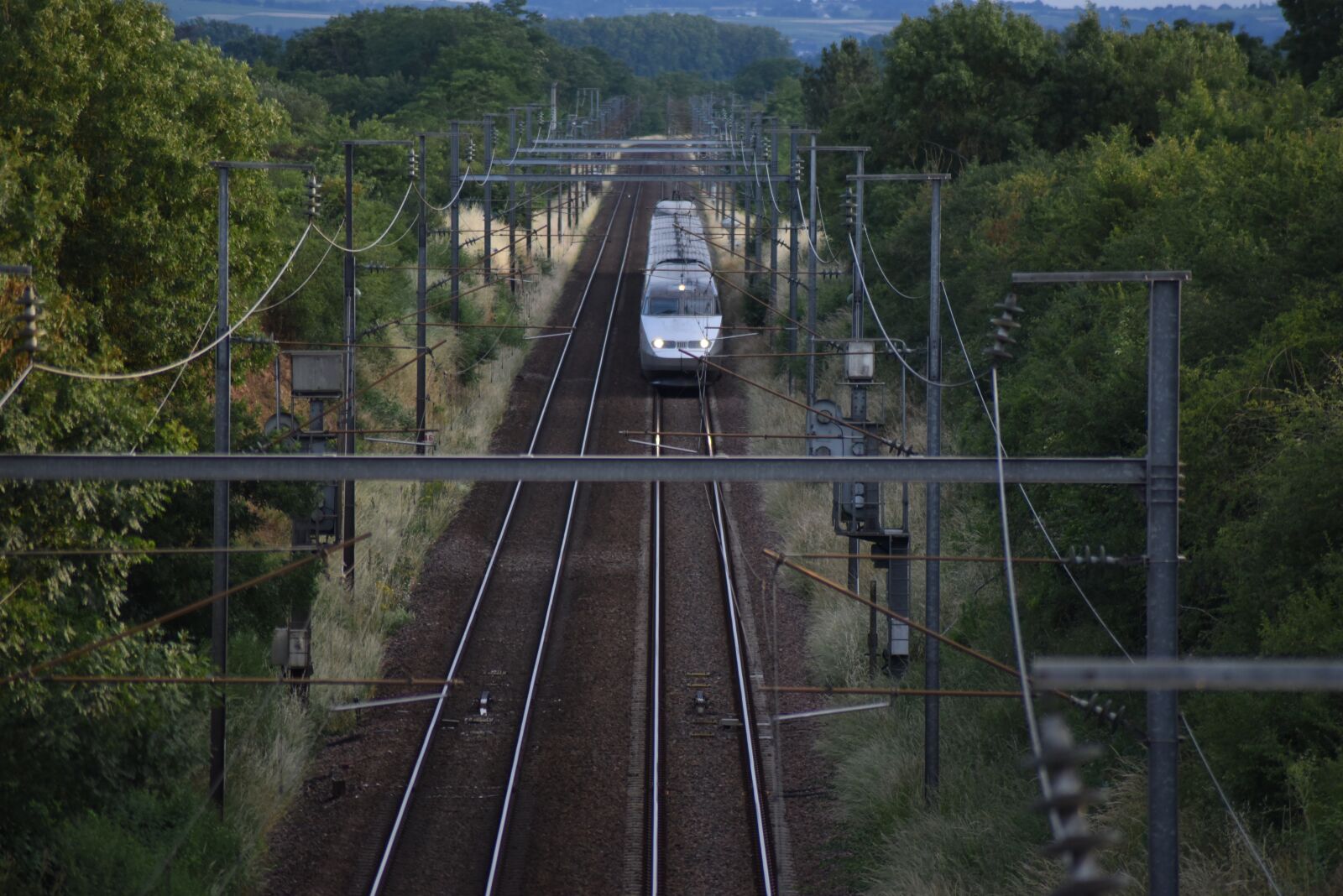 Nikon D750 sample photo. Train, view, rail photography