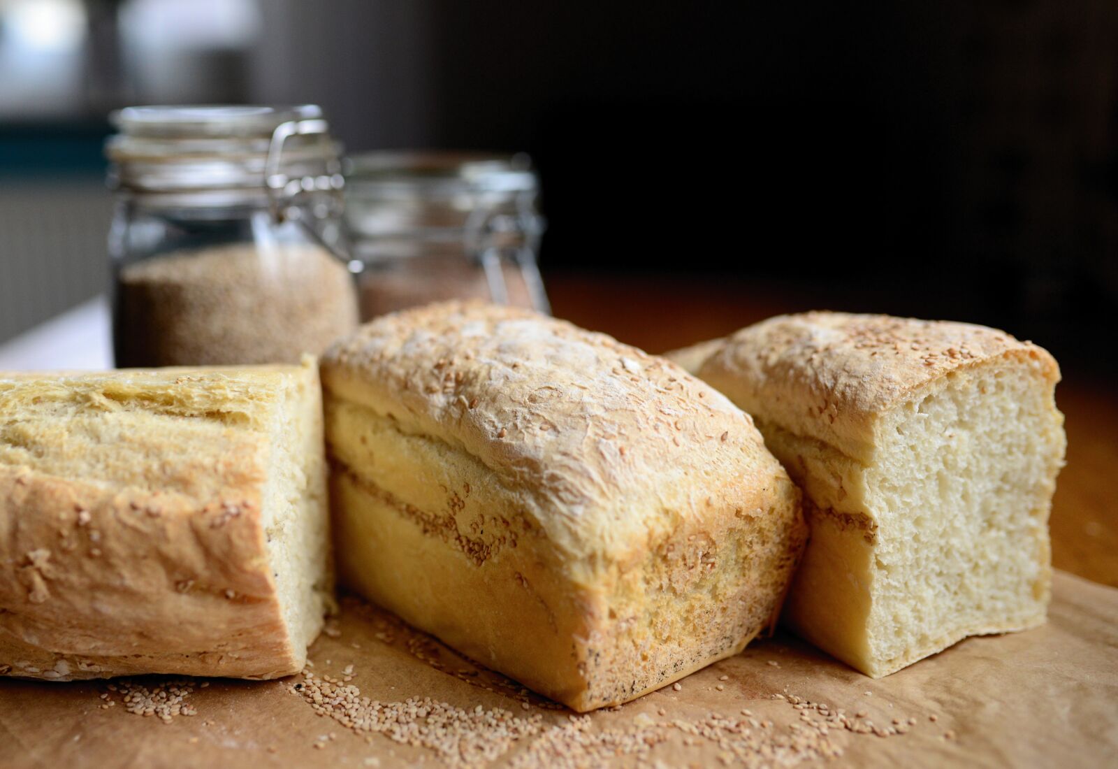 Nikon D610 sample photo. Bread, loaf, white bread photography