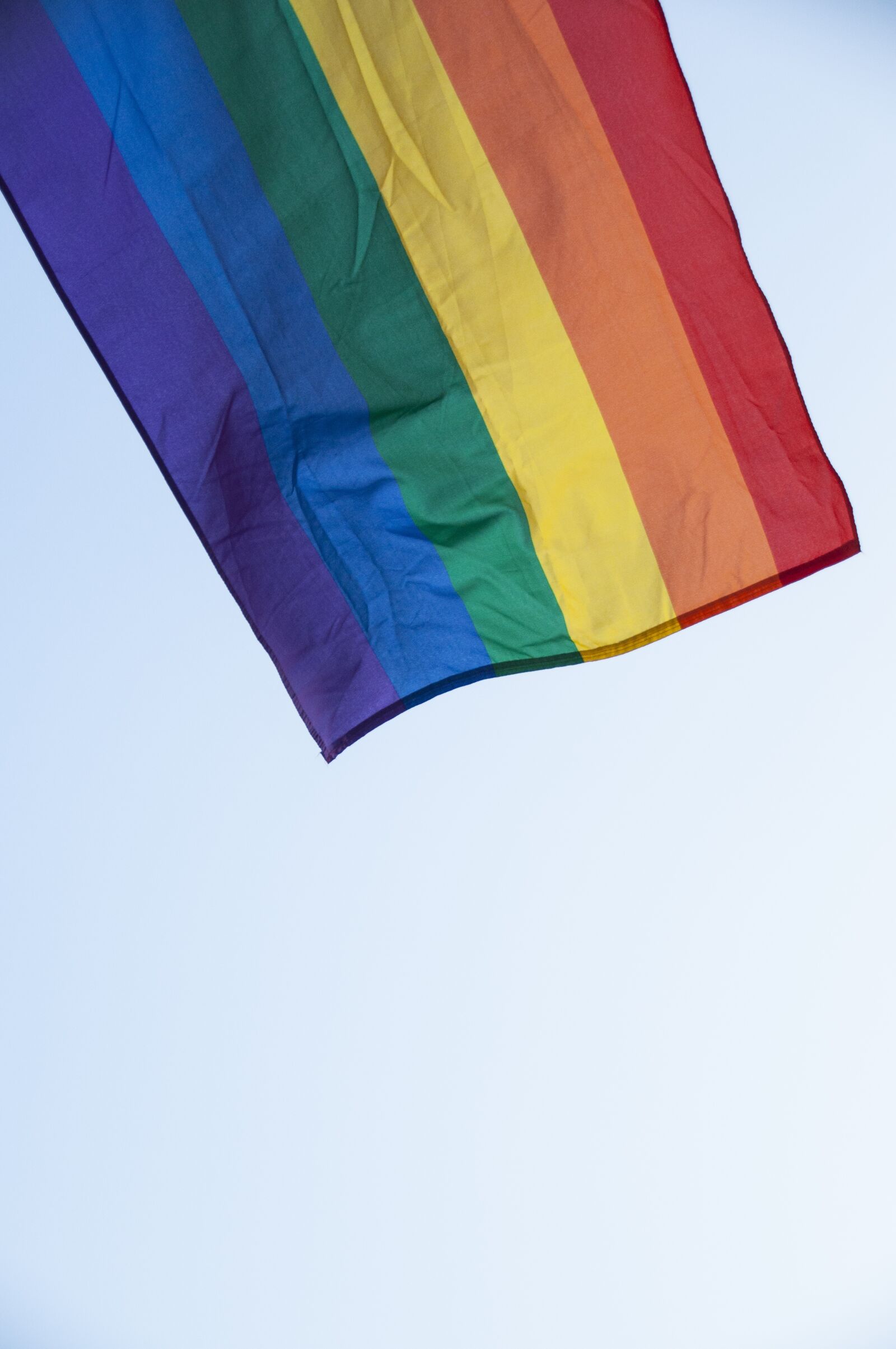 Nikon D5000 sample photo. Pride, flag, rainbow photography