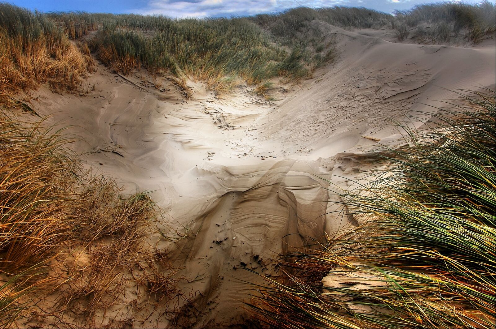 Nikon D40 sample photo. Dunes, beach, sea photography