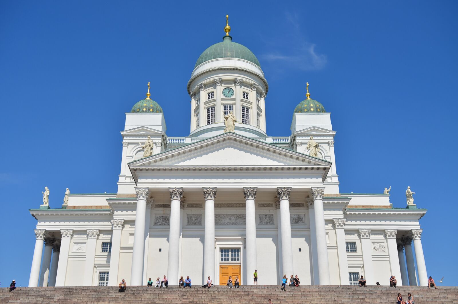 Nikon D5100 sample photo. Helsinki, dom, church photography