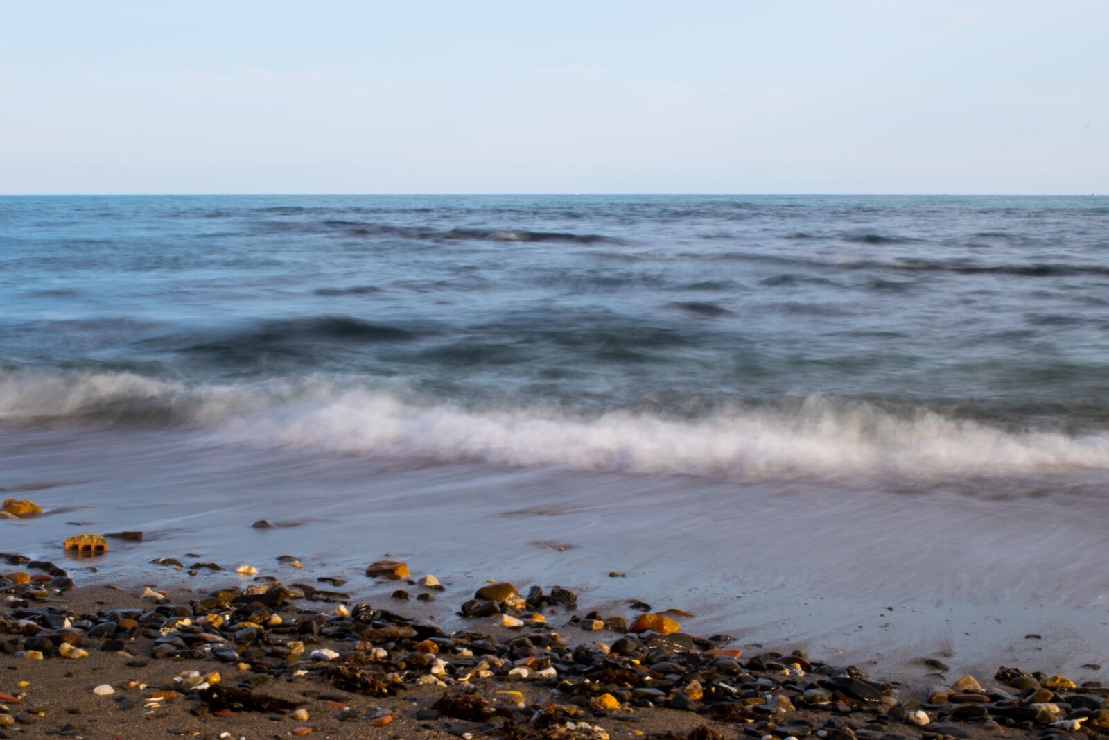 Nikon D5500 sample photo. Sea, beach, long exposition photography