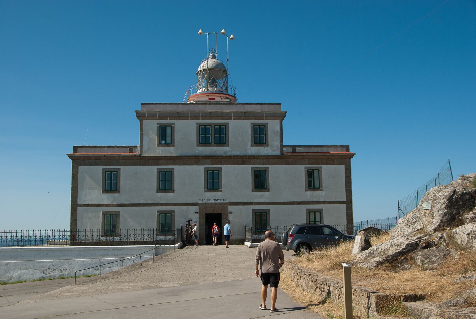 Pentax K10D sample photo. Spain, cape finisterre, lighthouse photography