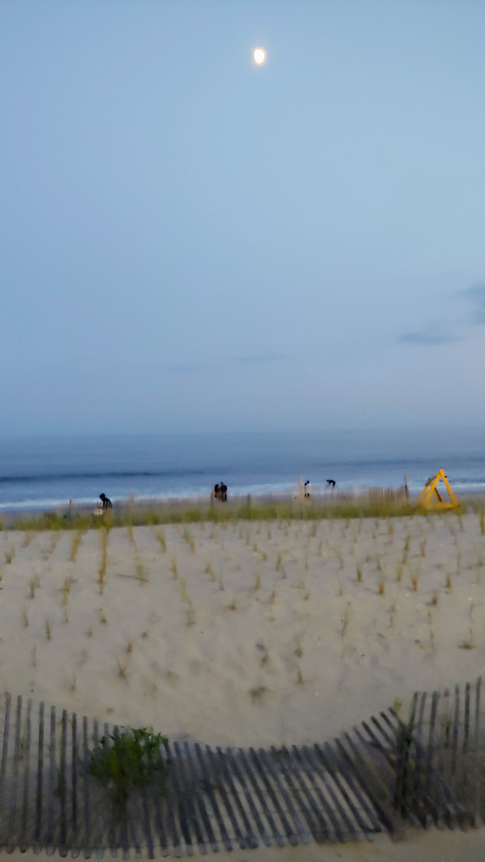 LG G7 THINQ sample photo. Beach, moon, moonlight photography