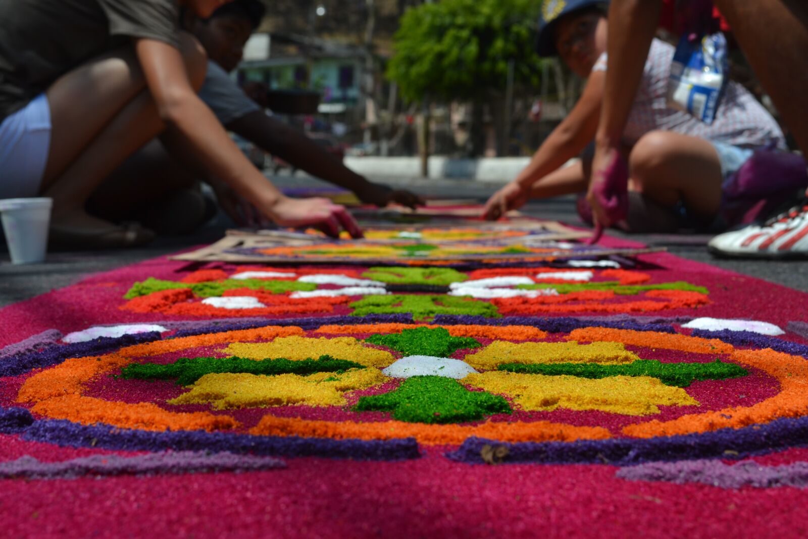 Nikon D3100 sample photo. Holy week, guatemala, kids photography