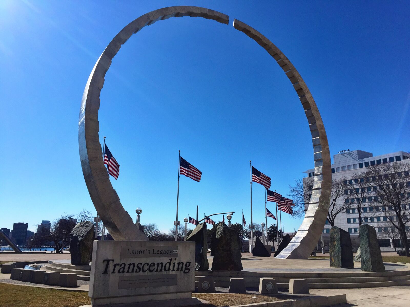 Apple iPhone 6 sample photo. Landmark, park, arch photography