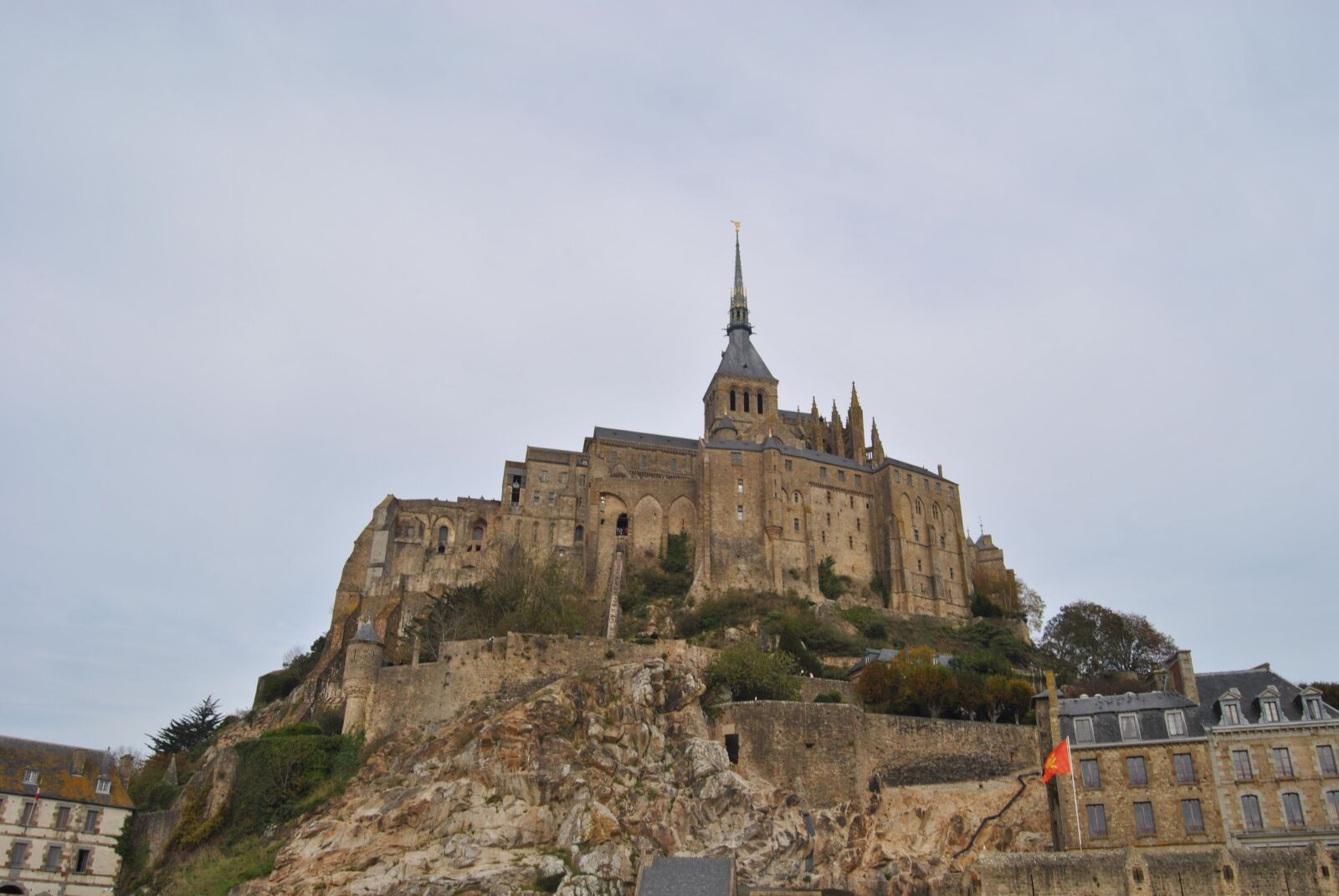 Nikon D3000 sample photo. Mont saint miche, normandy photography